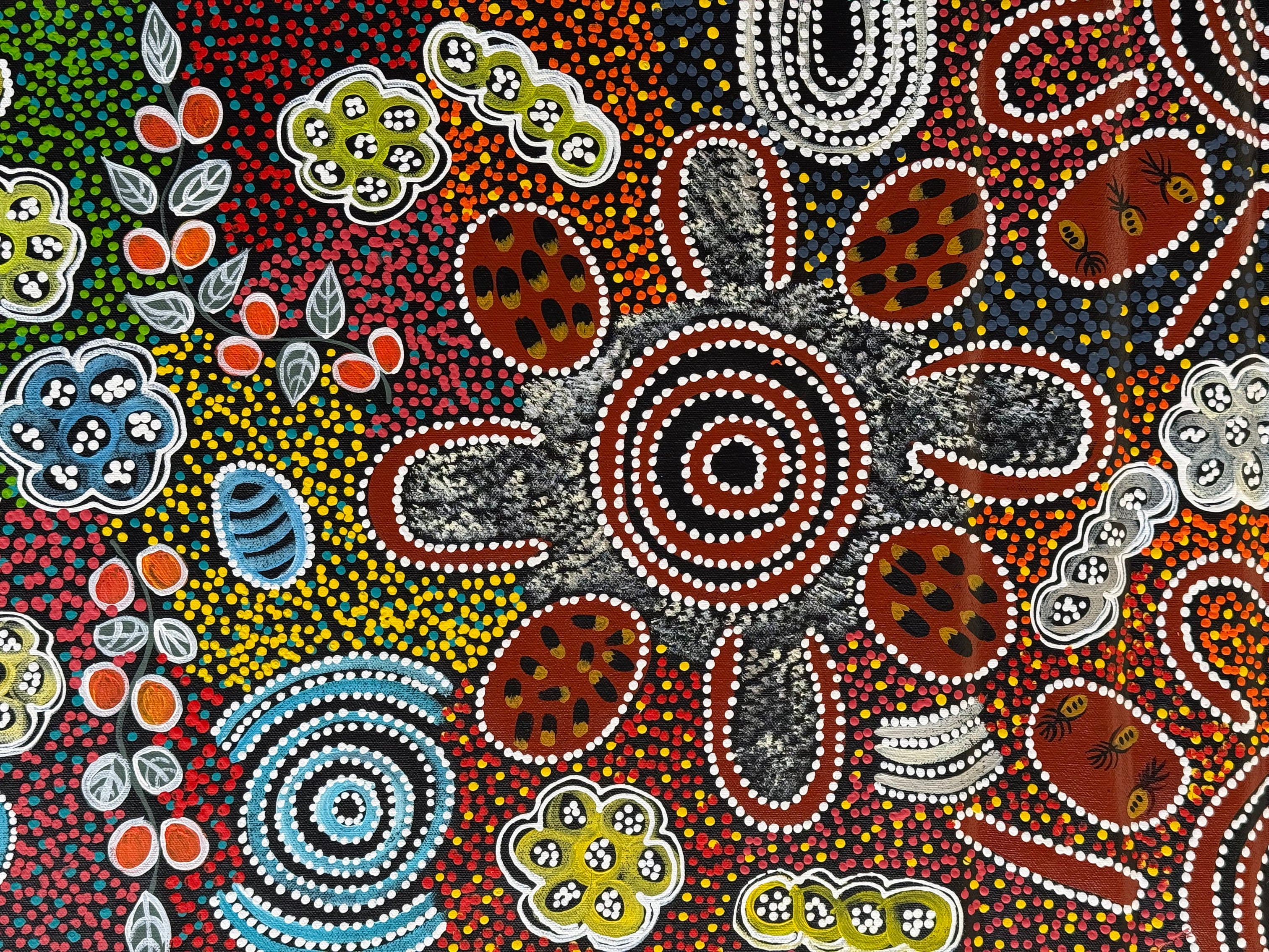 Lanita Numina - Women Collect Bush Tucker - 149x42cm .13-10