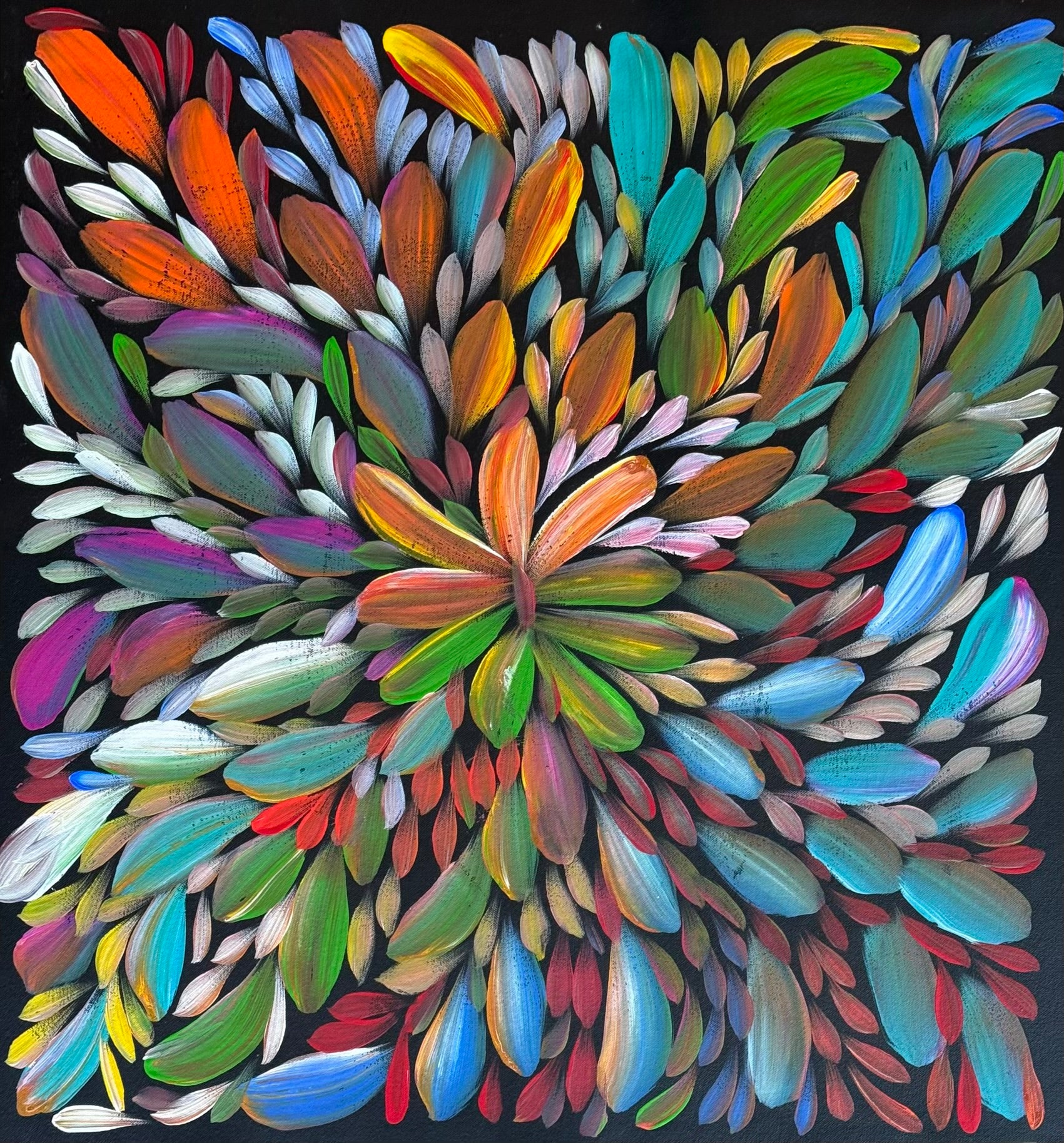 Louise Numina Napananka - Bush Medicine Leaves .49-14