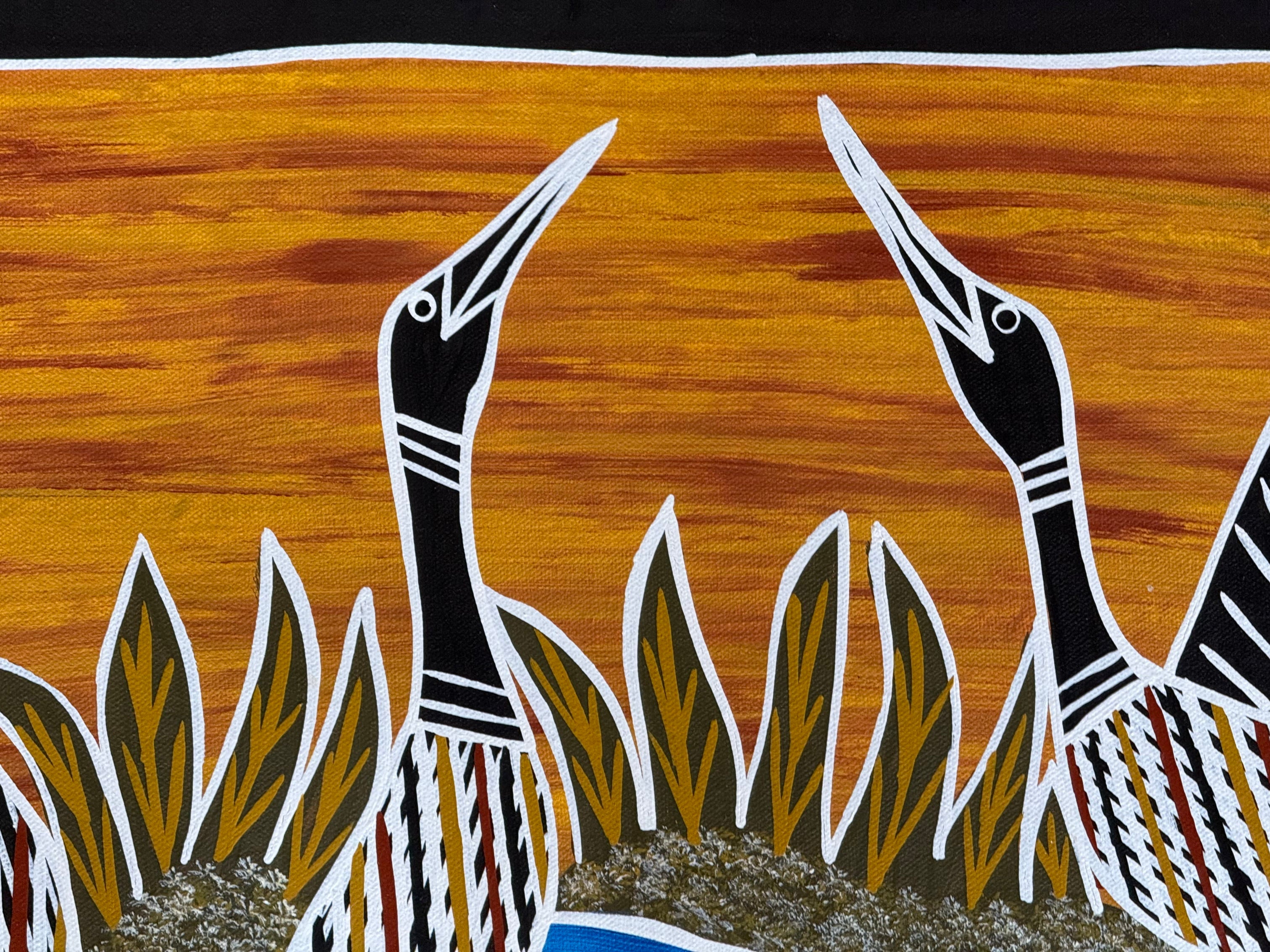 Christine Burarrwanga - Dancing Brolgas .01-18