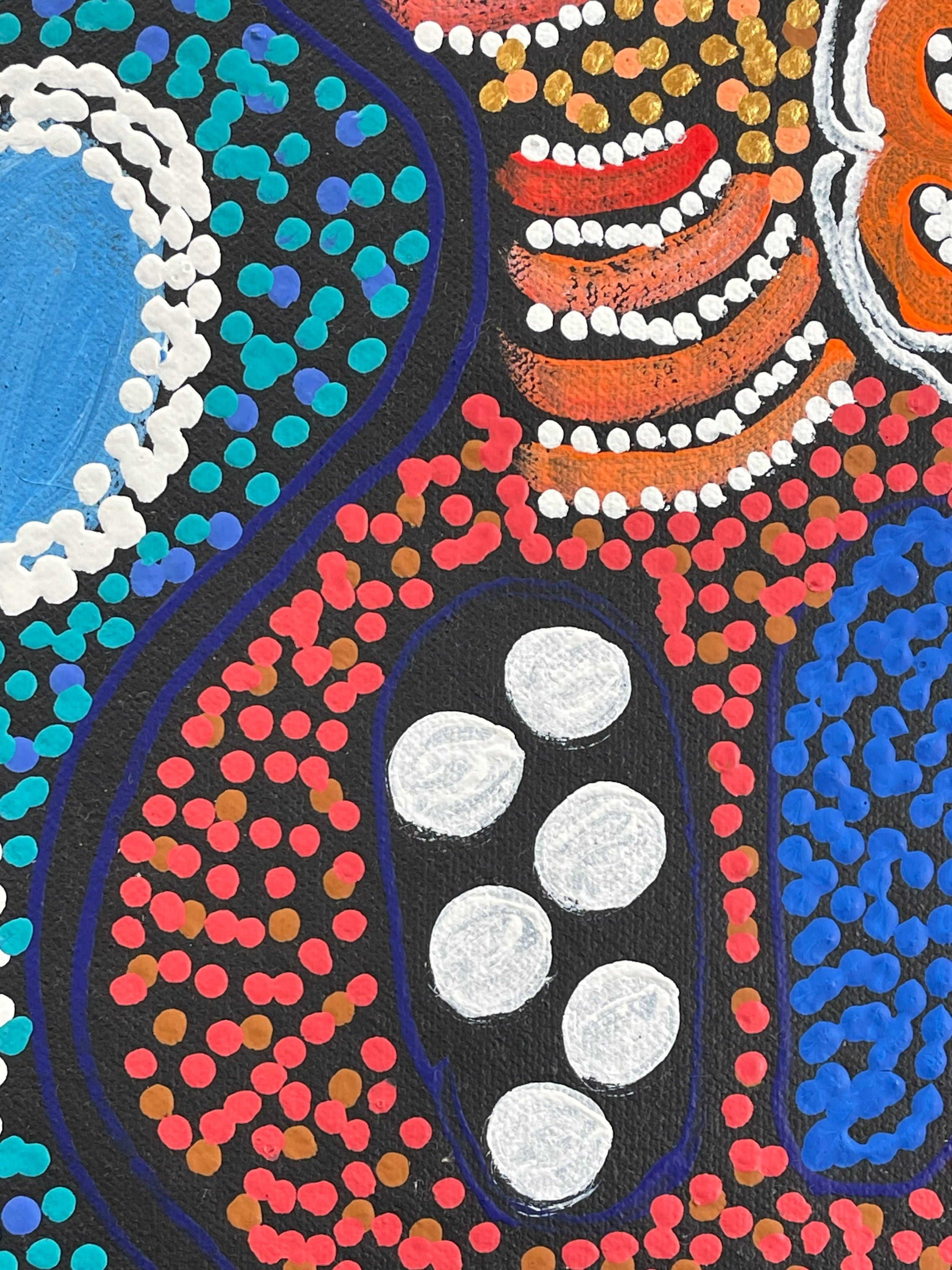 Lanita Numina - Women Collecting Bushtucker - 93x97cm .56-13