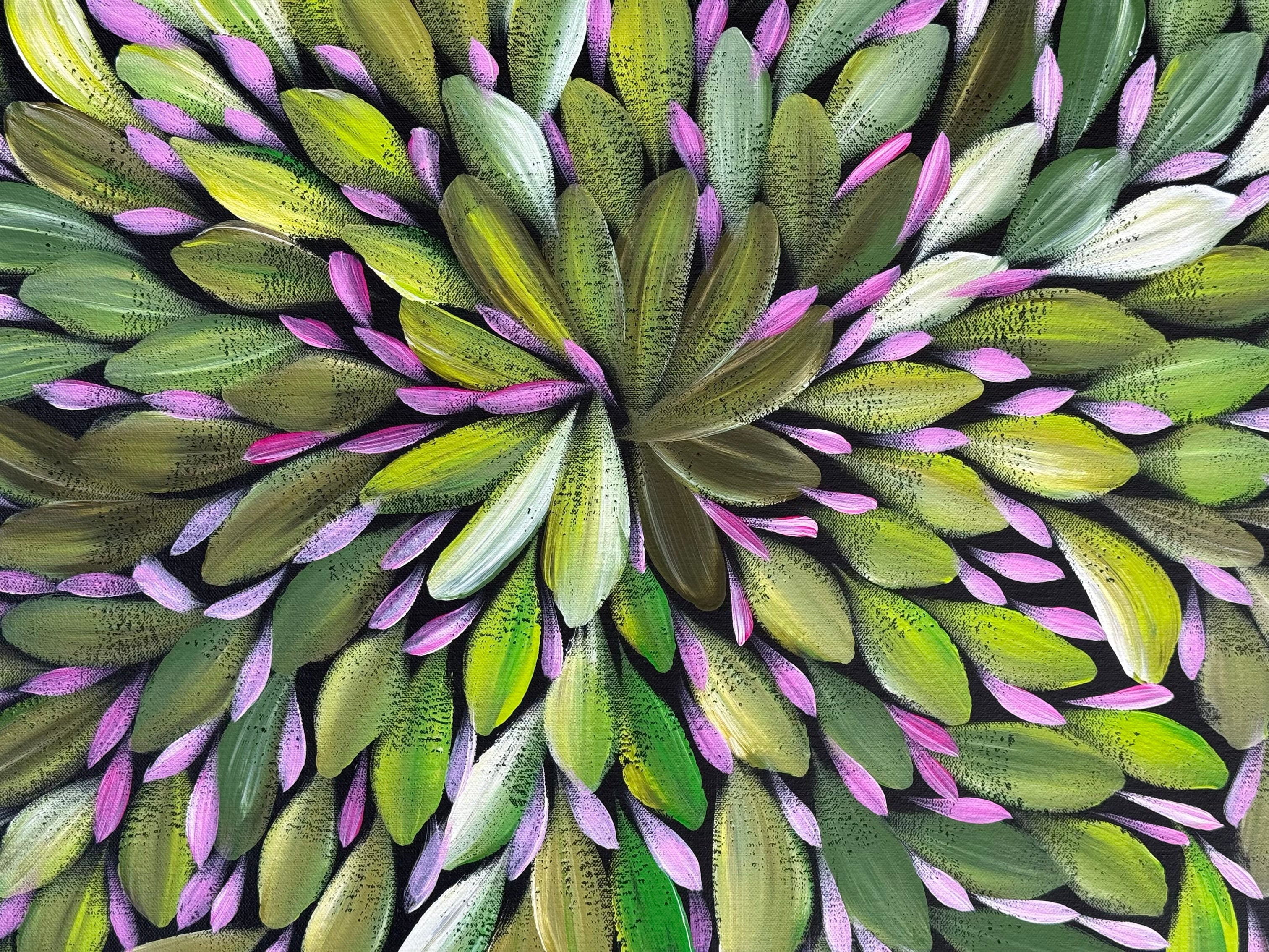 Louise Numina Napananka - Bush Medicine Leaves .65-6