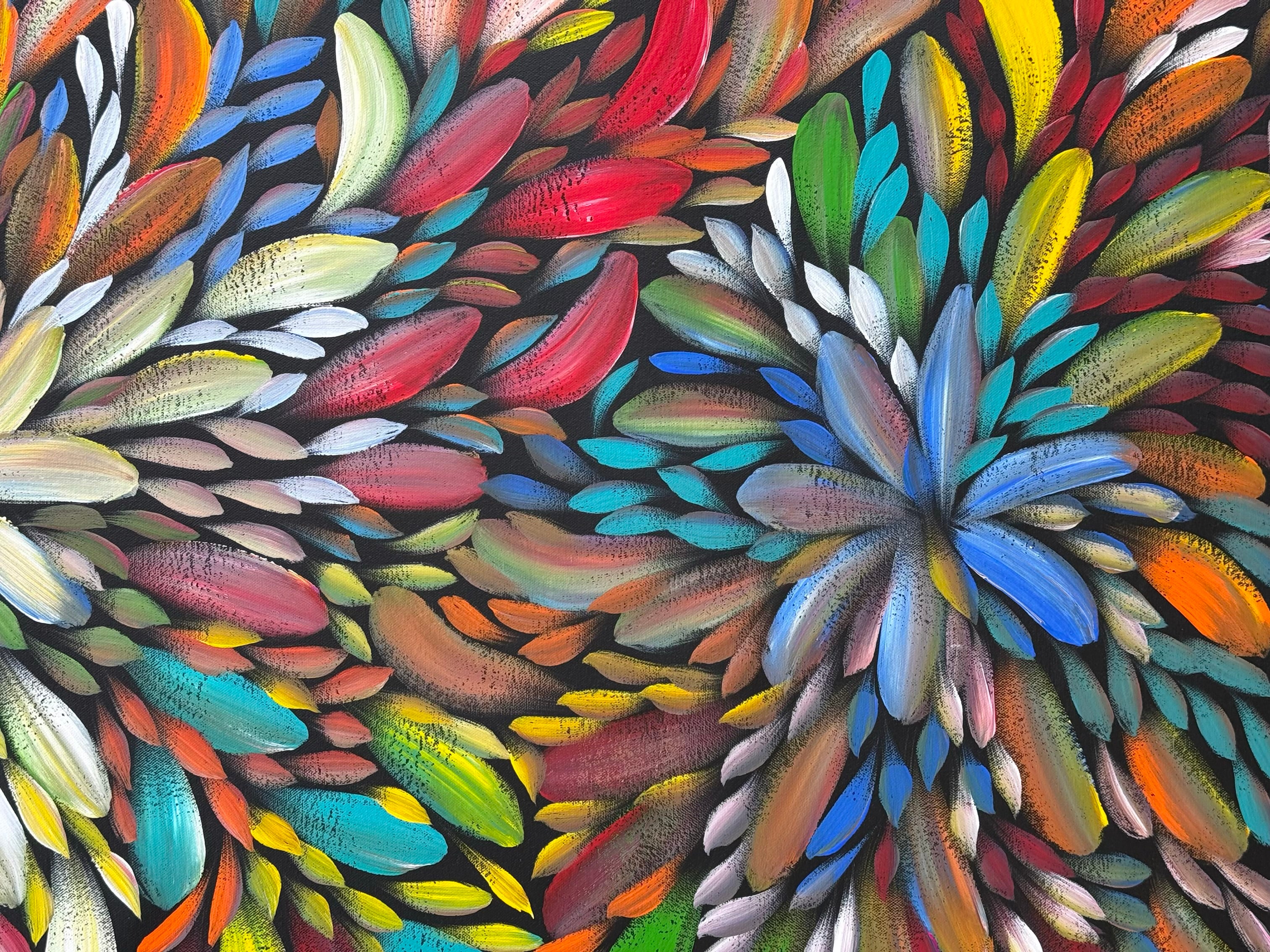 Louise Numina Napananka - Bush Medicine Leaves .42-4