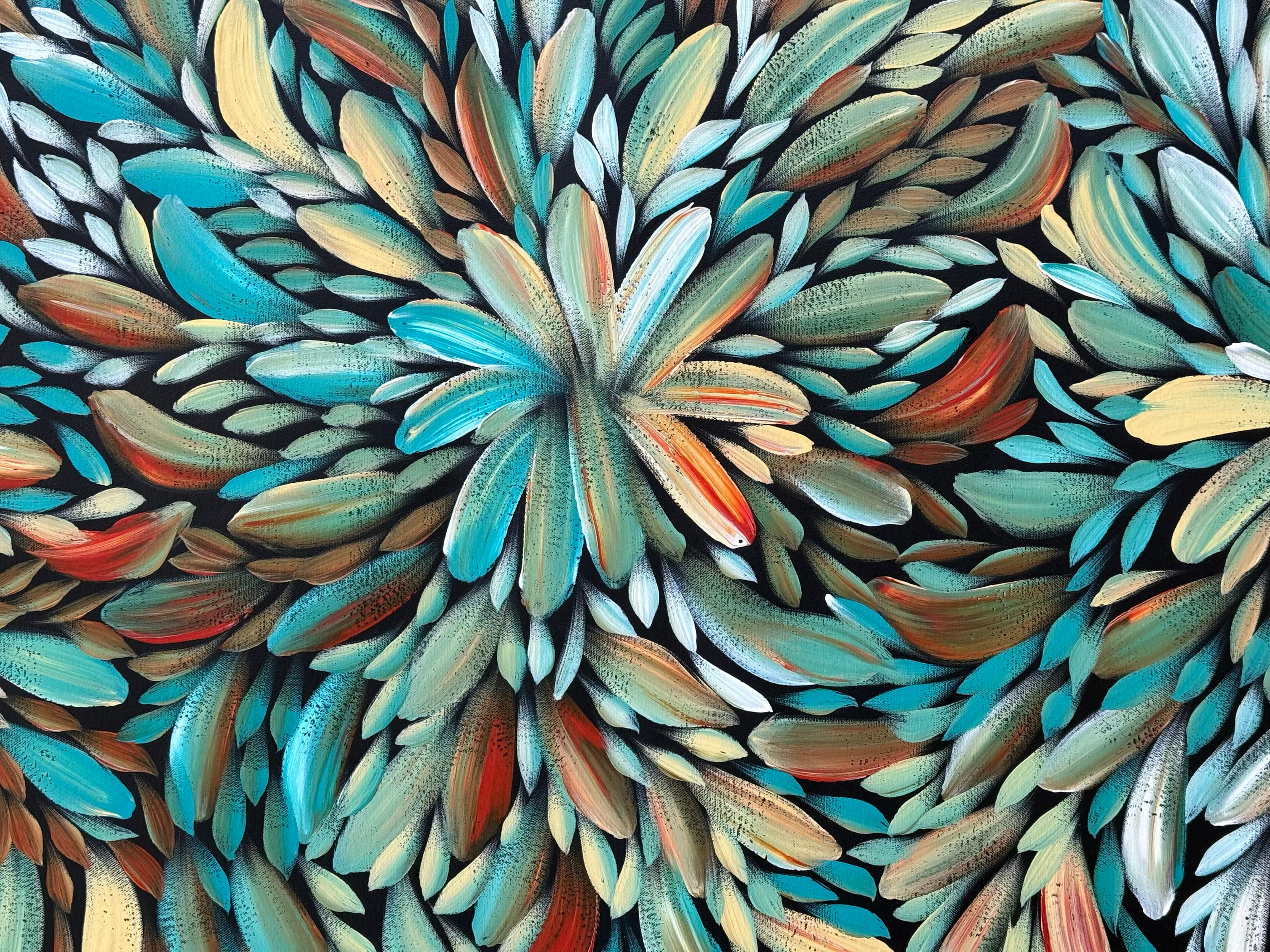Louise Numina Napananka - Bush Medicine Leaves .42-7