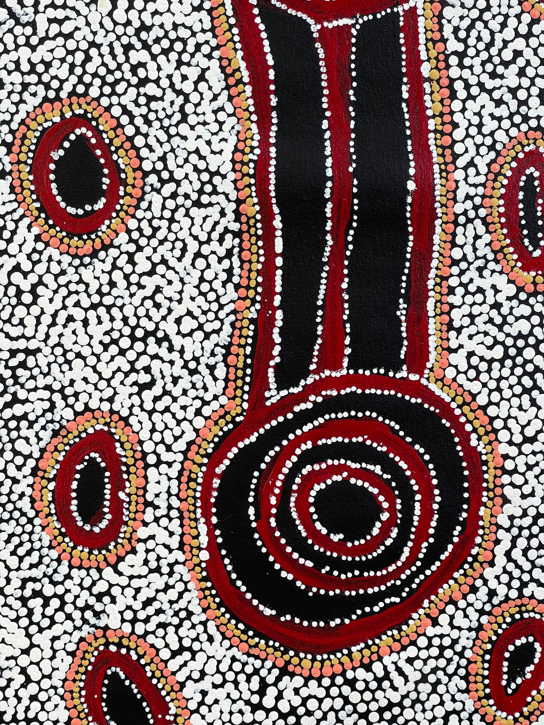 Joy Nangala Brown - Yumari Dreaming - 84x94cm .49-3