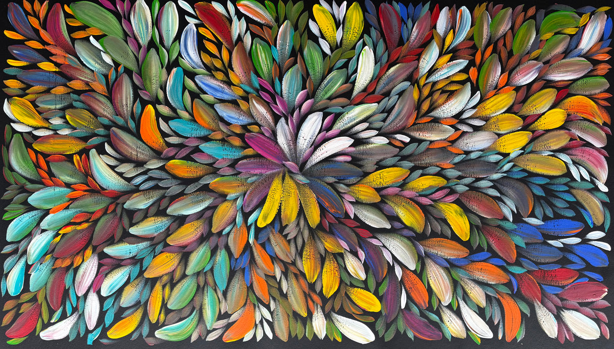 Louise Numina Napananka - Bush Medicine Leaves .21-12