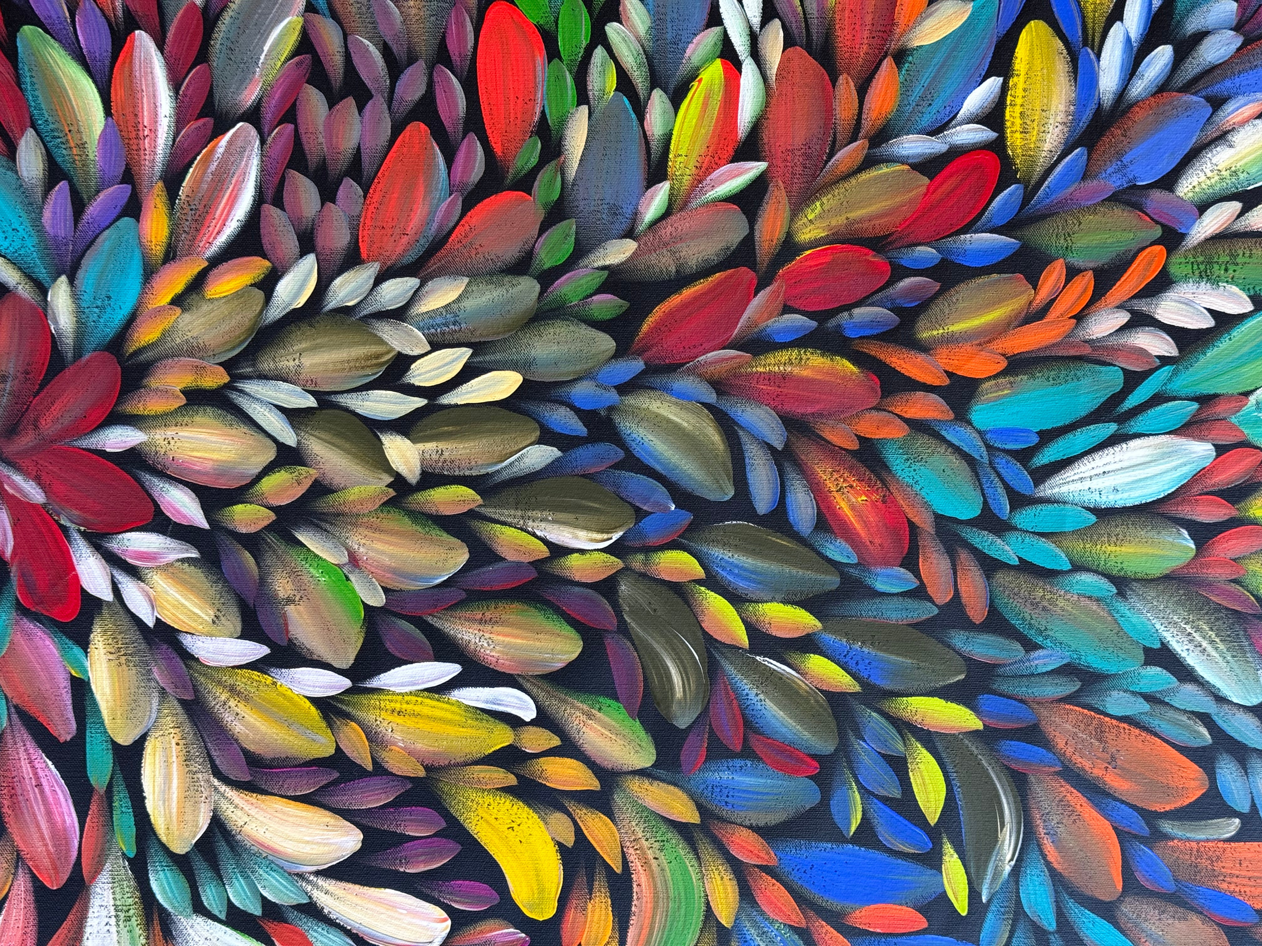 Louise Numina Napananka - Bush Medicine Leaves .65-11