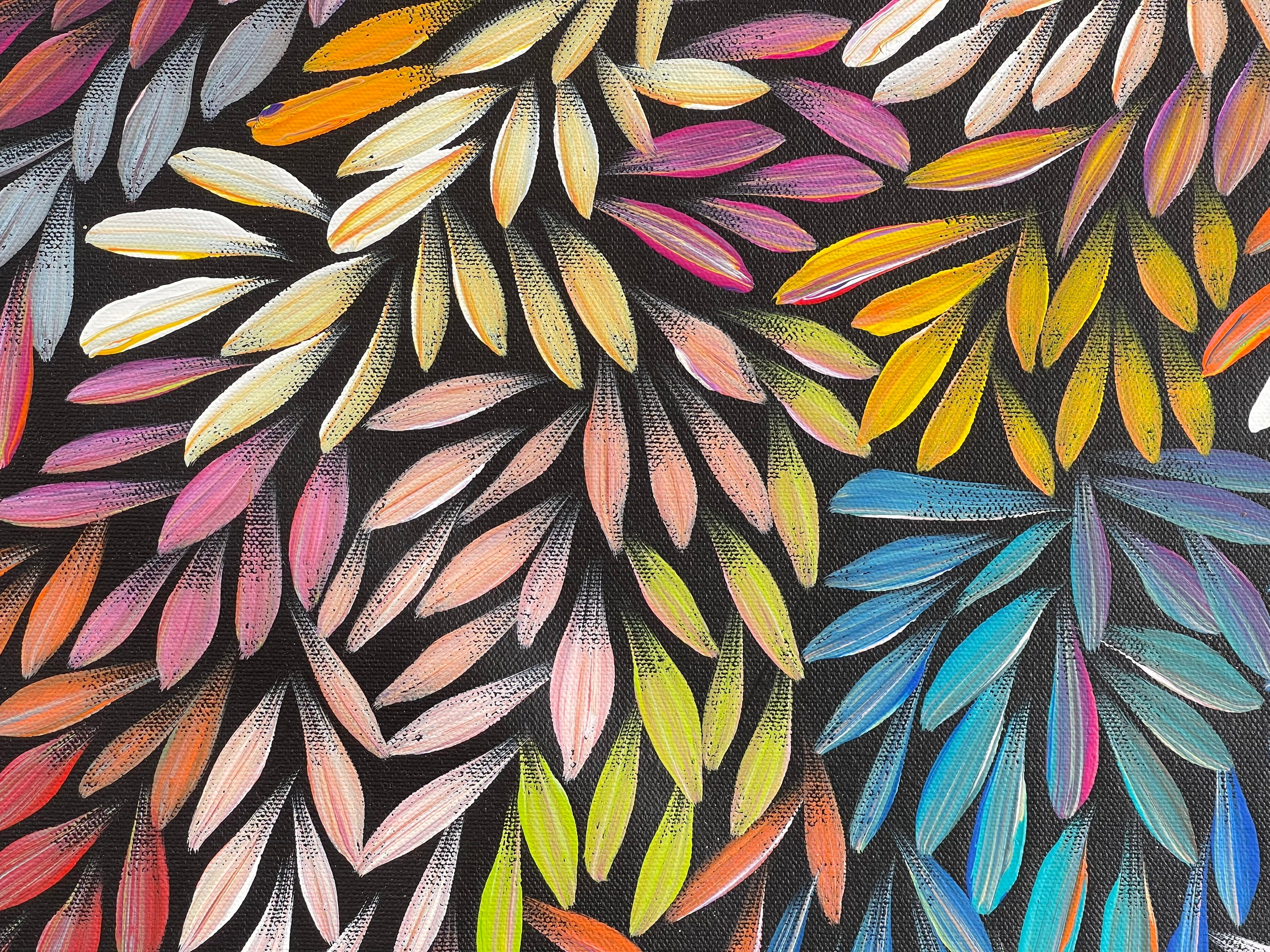 Sharon Numina - Bush Medicine Leaves - 148x93cm .55-21
