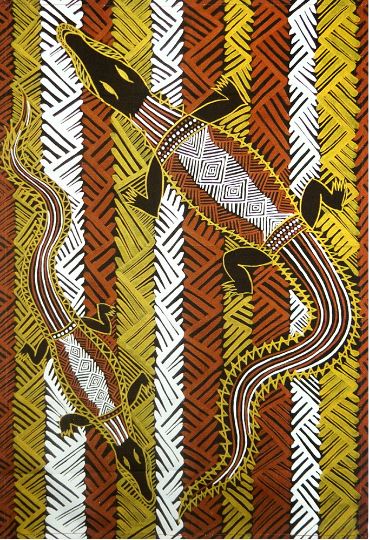 Cotton Tea Towel - Bernadette Mungatopi