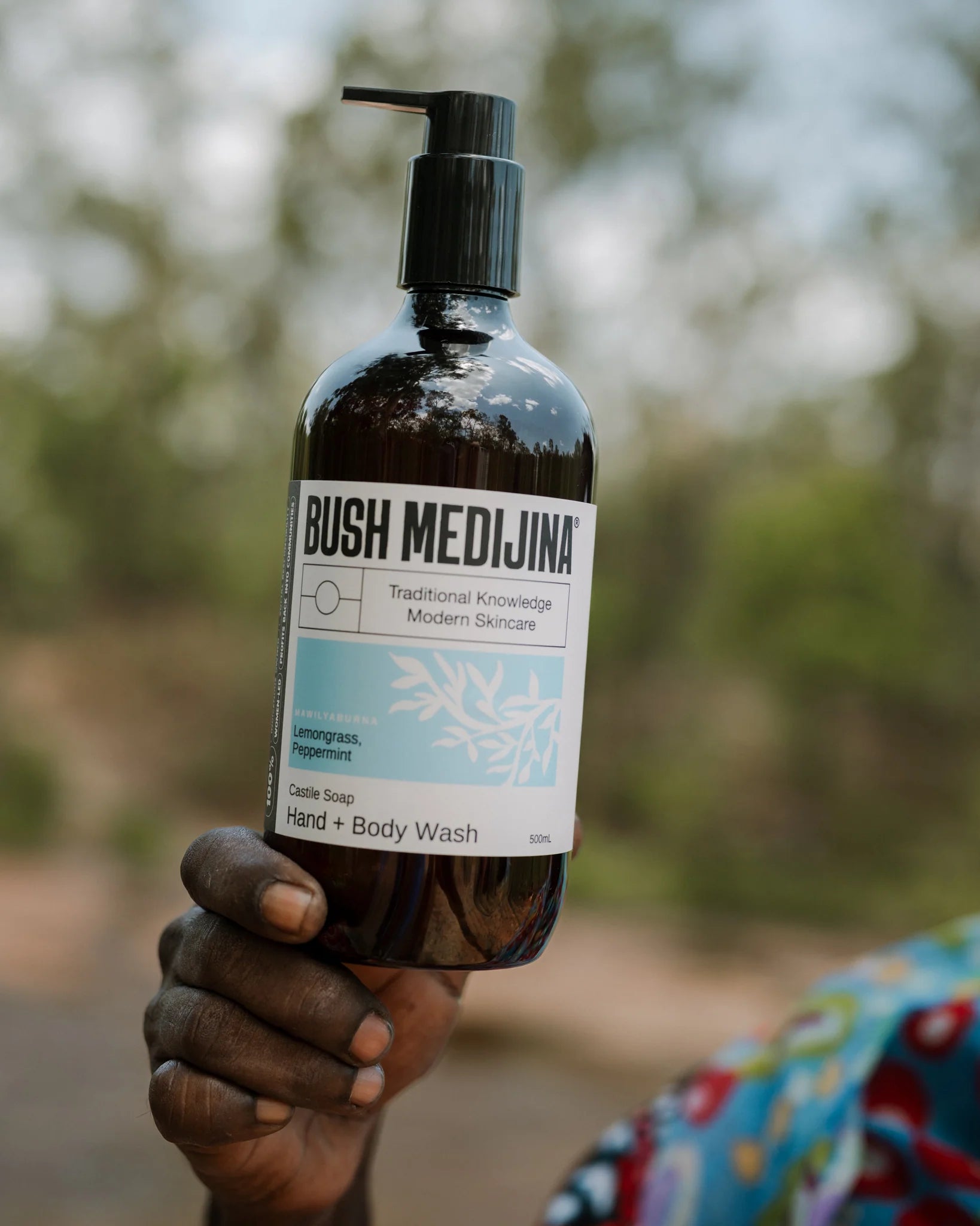 Mawilyaburna, Lemongrass & Peppermint Hand + Body Wash