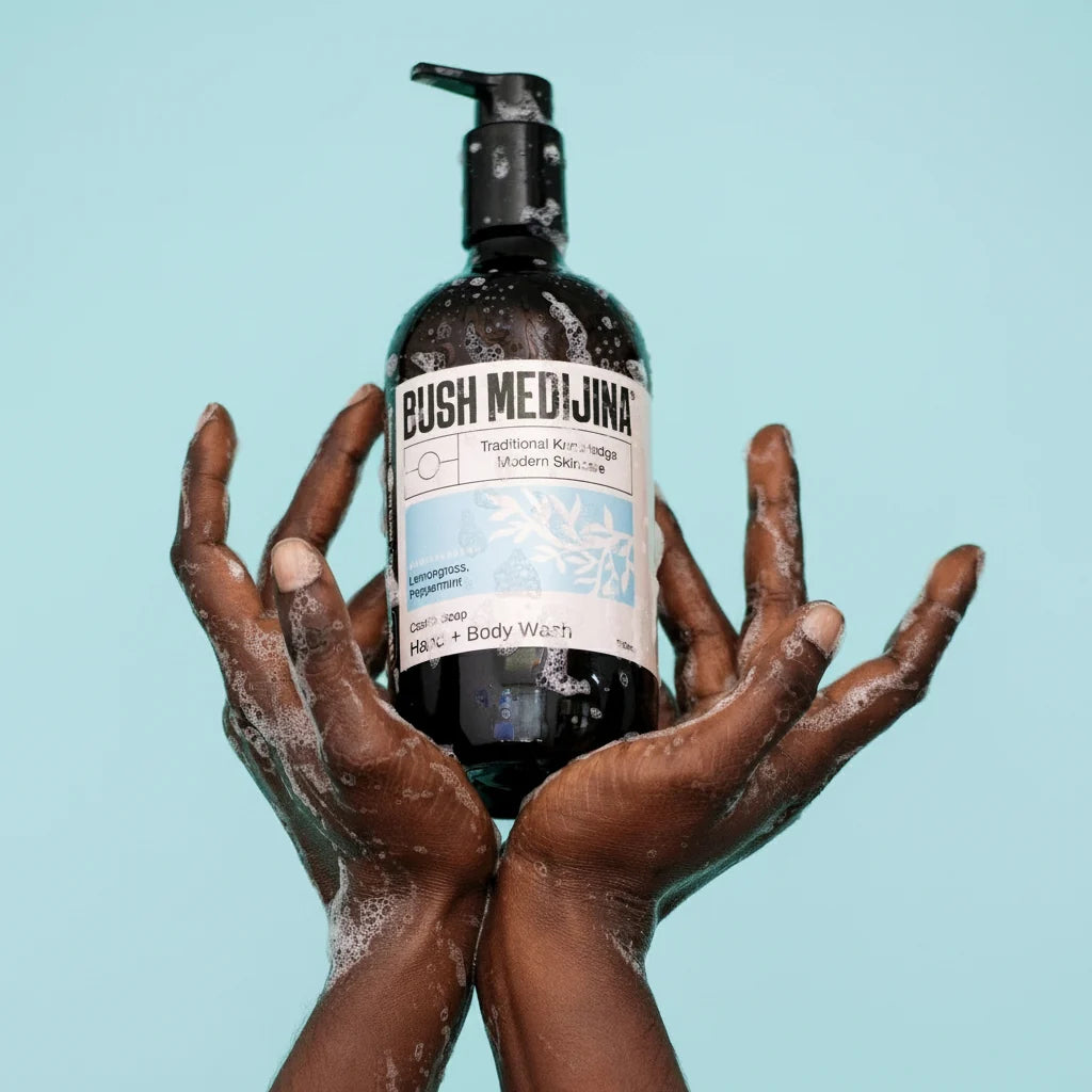 Mawilyaburna, Lemongrass & Peppermint Hand + Body Wash