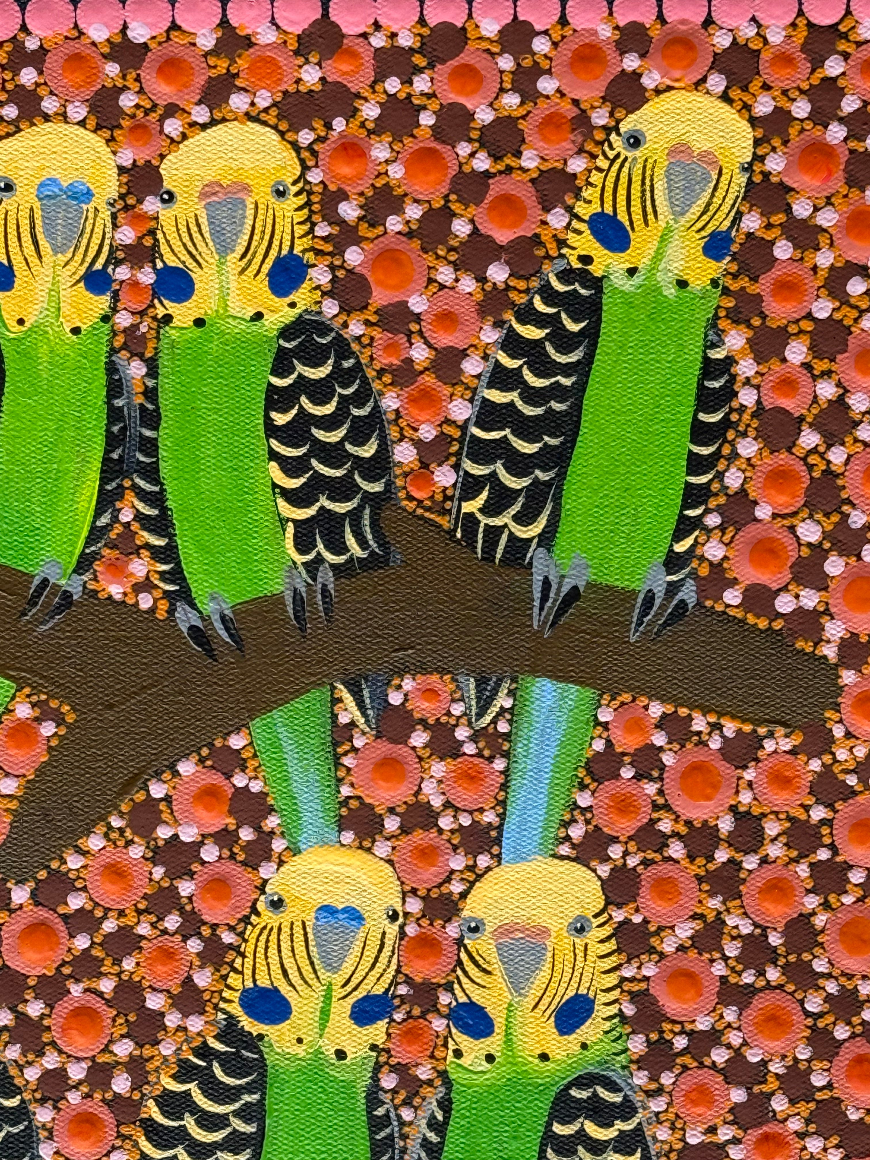 Kathleen Buzzacott - Budgies .41-1