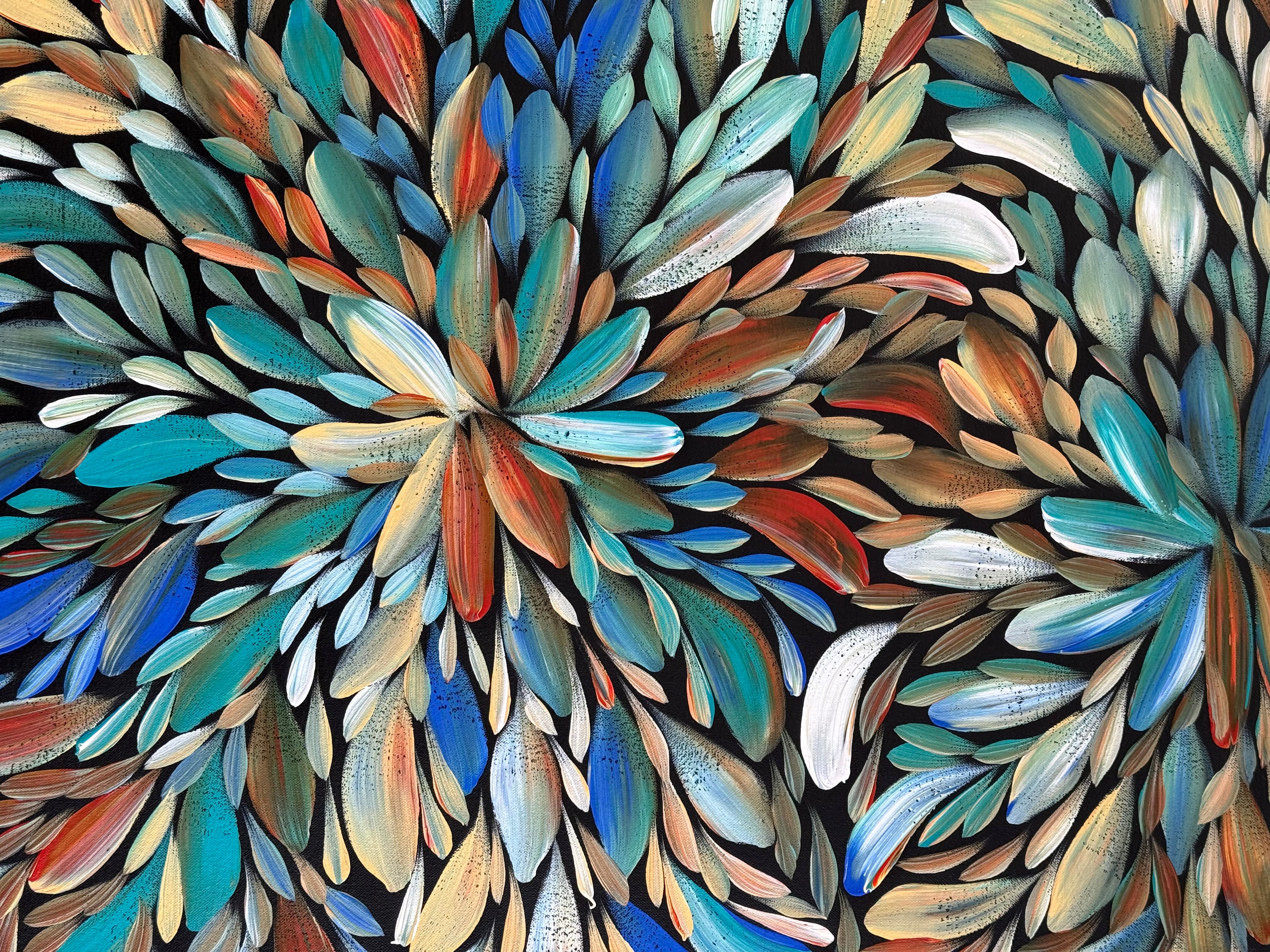 Louise Numina Napananka - Bush Medicine Leaves .49-33