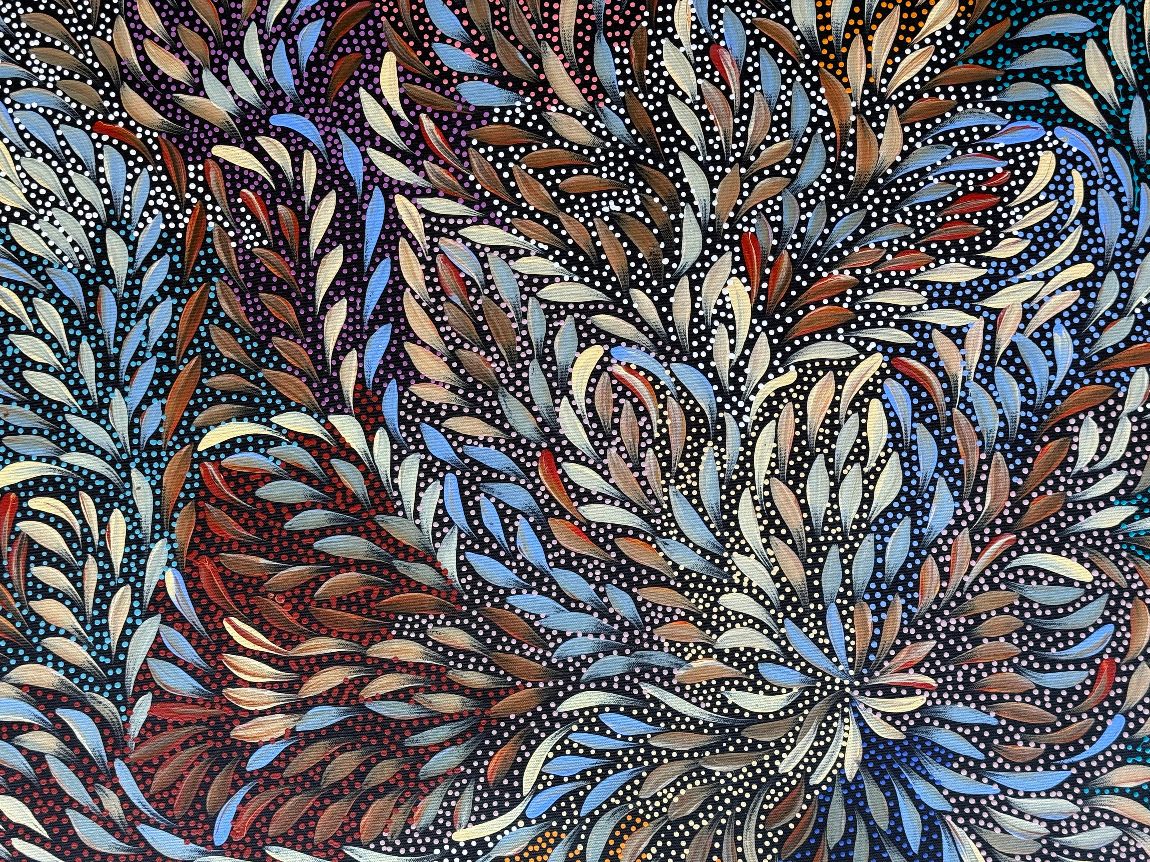 Caroline Numina - Seeded Bush Medicine Leaves .91-16