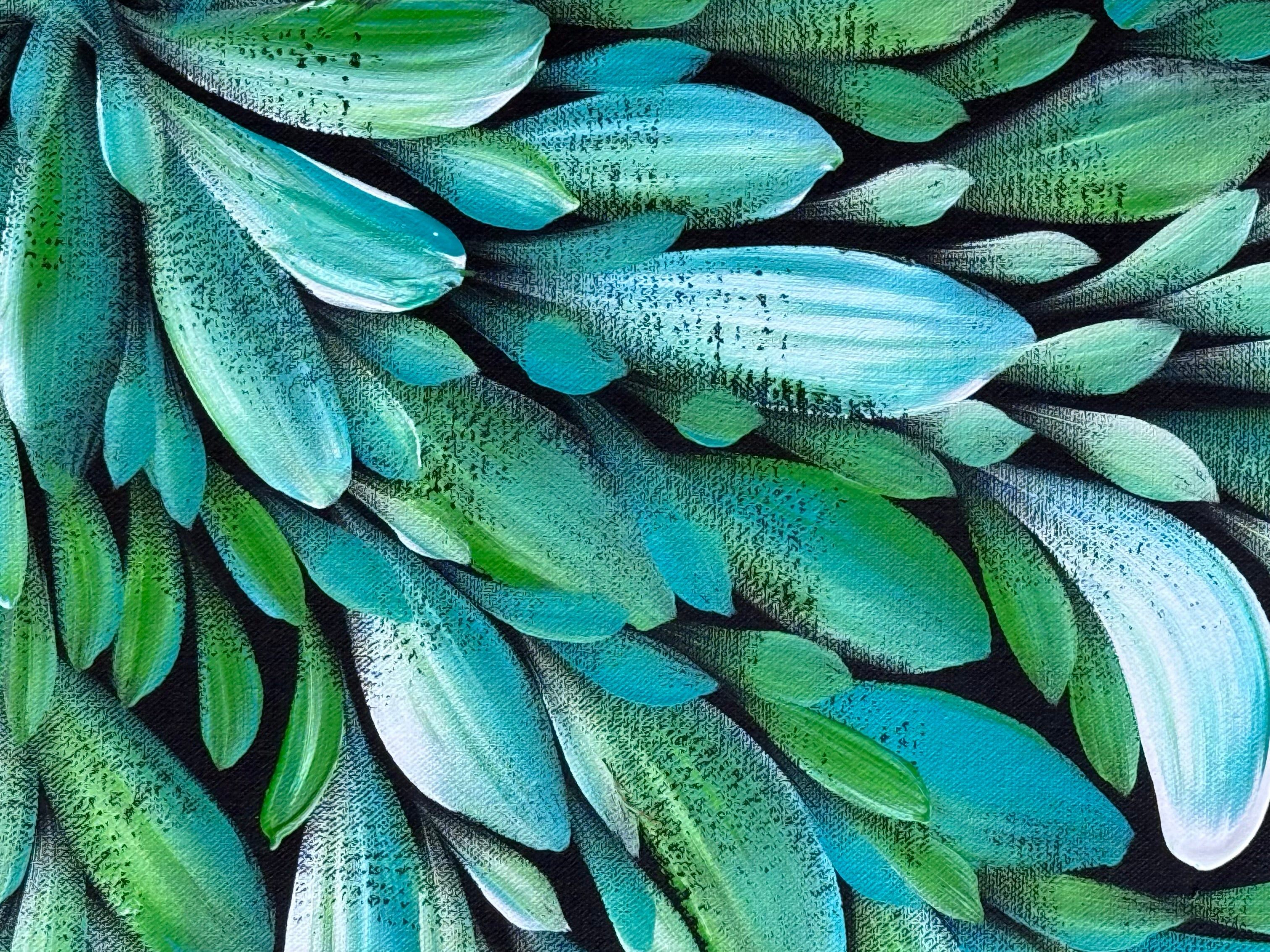Louise Numina Napananka - Bush Medicine Leaves, Healing Leaves .57-52