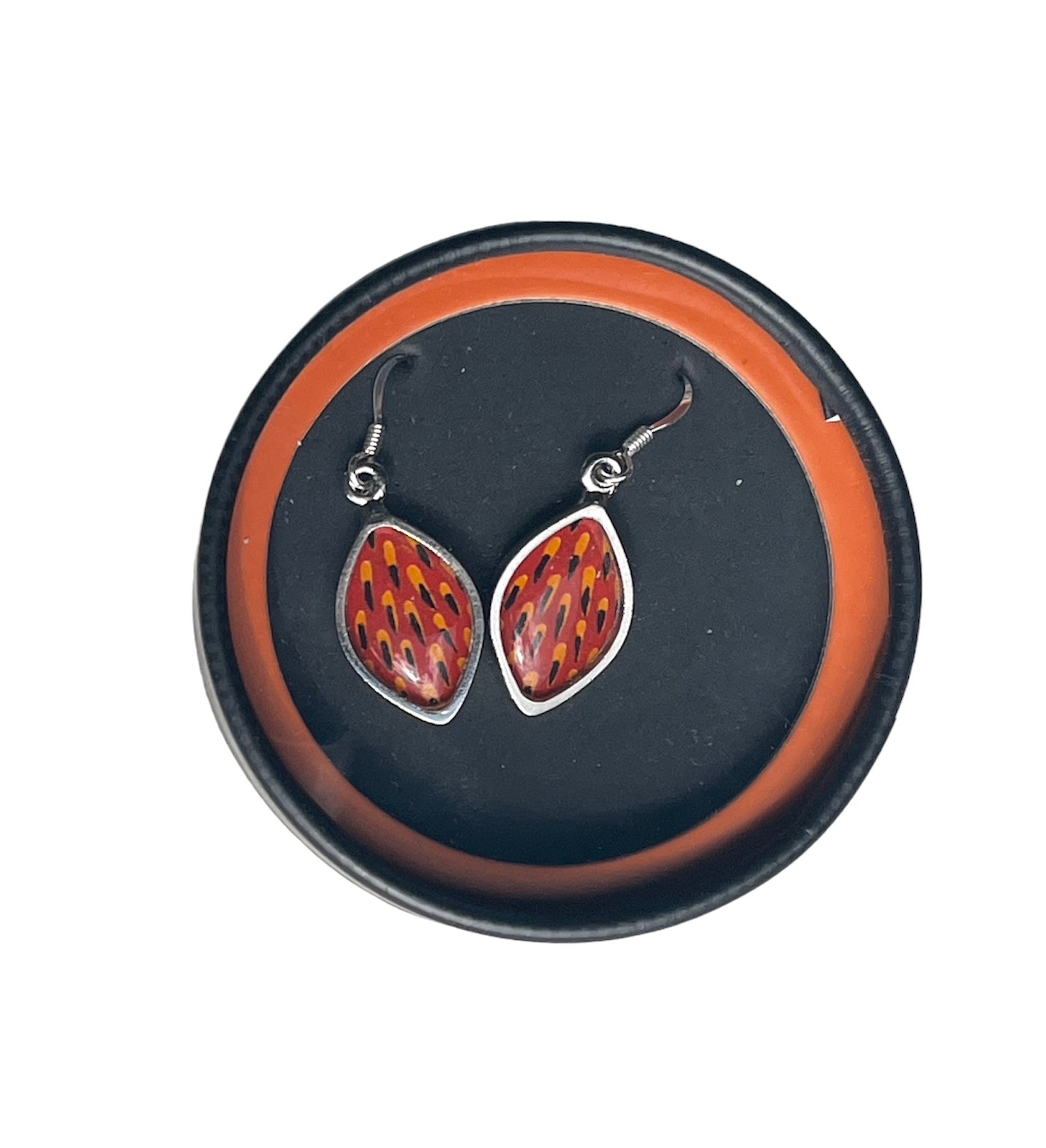 Earrings Drop - Echidna Spines - Kathleen Buzzacott