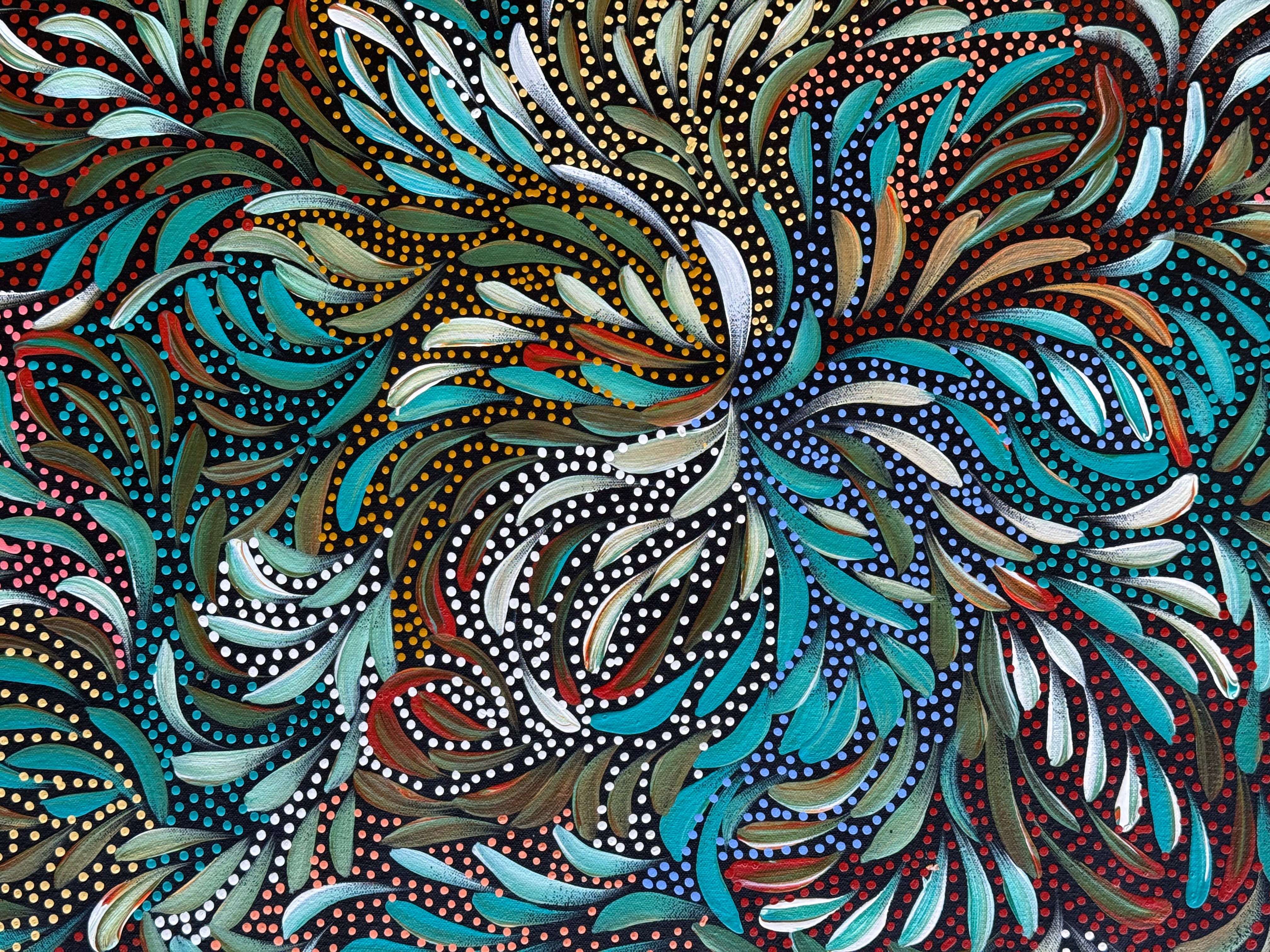 Caroline Numina - Bush Medicine Leaves and Seeds .87-2