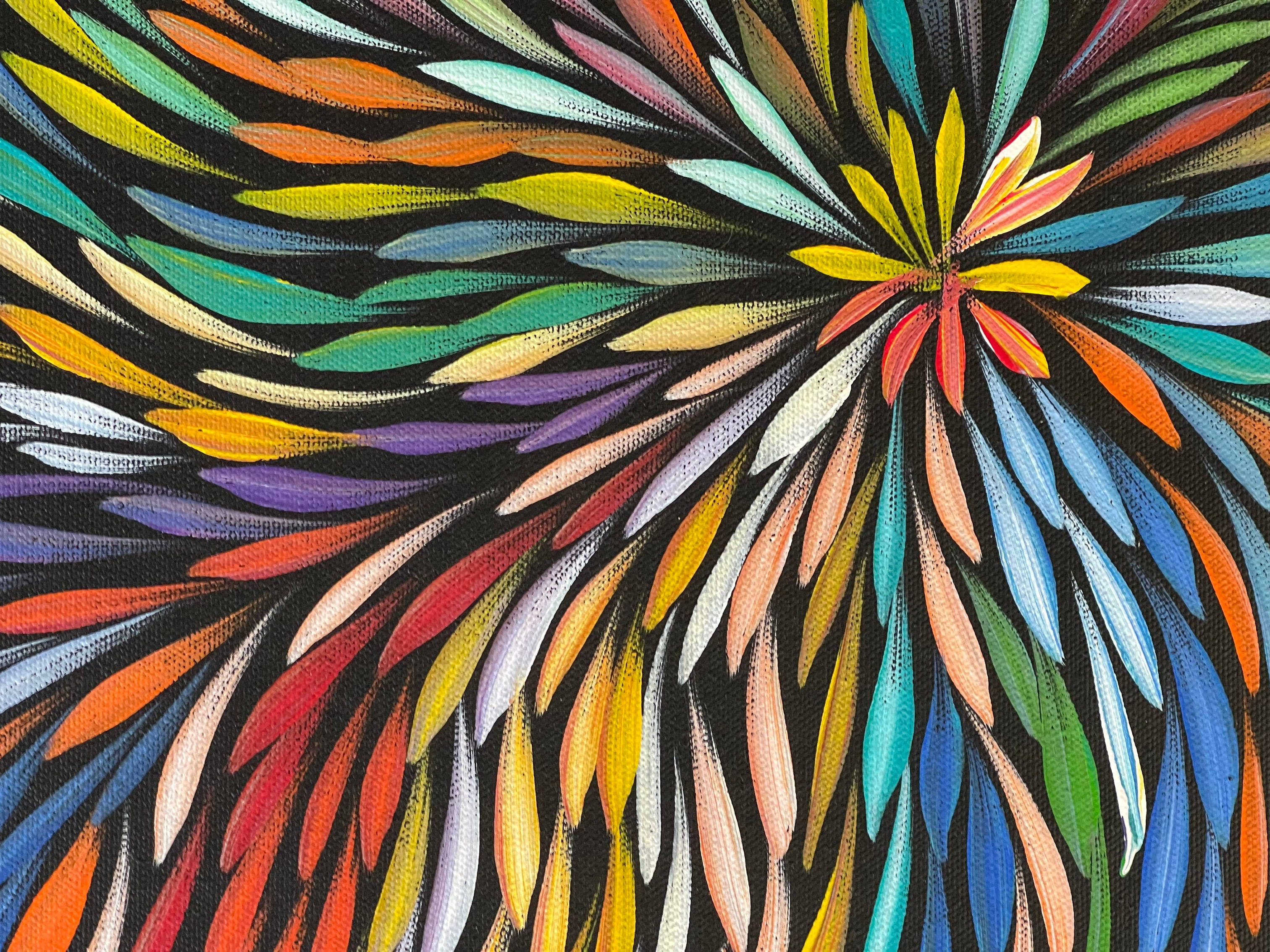Sharon Numina - Bush Medicine Leaves- 38x53cm .76-16