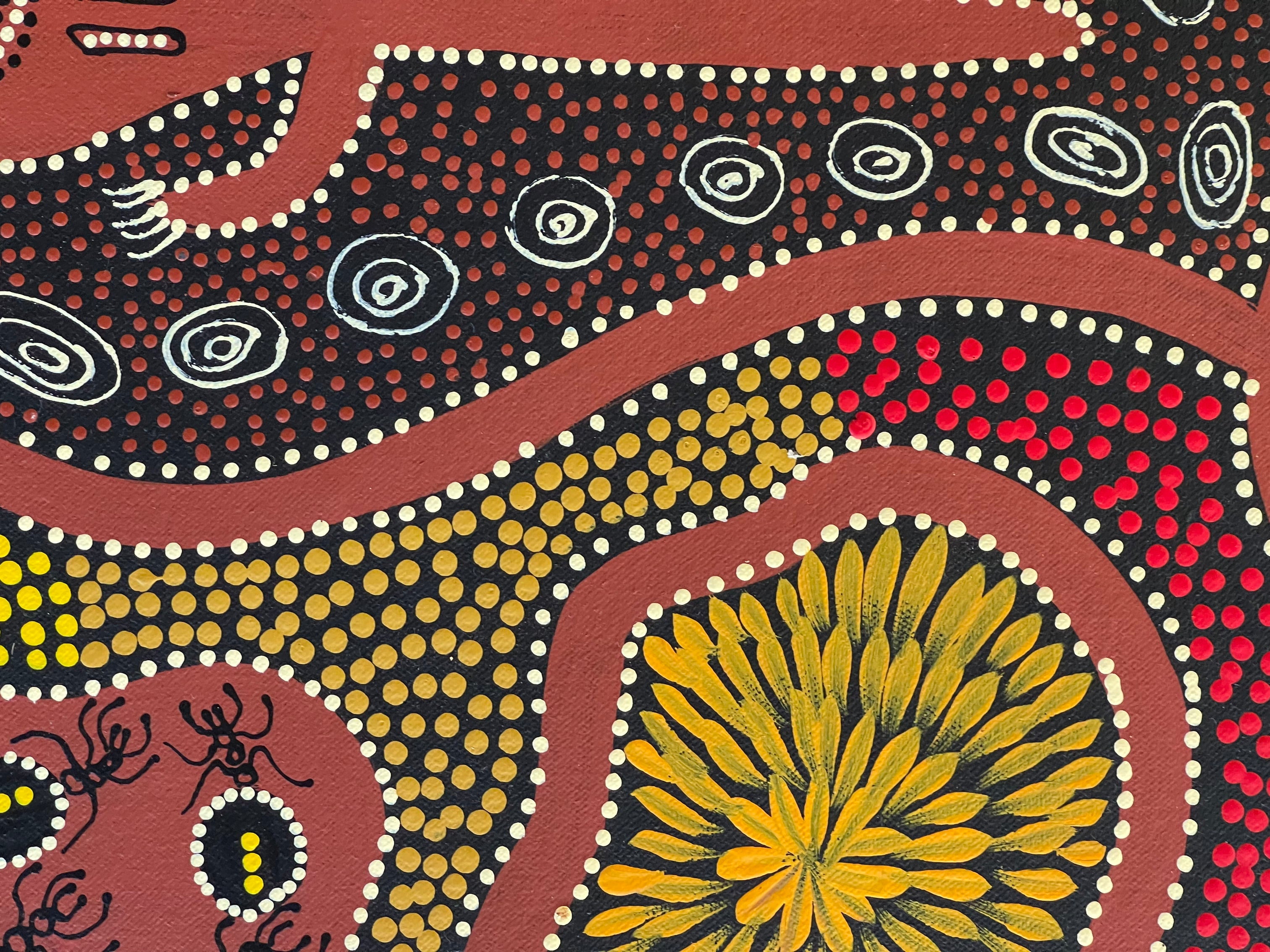 Caroline Numina - Bush Tucker - 128x44cm .79-14