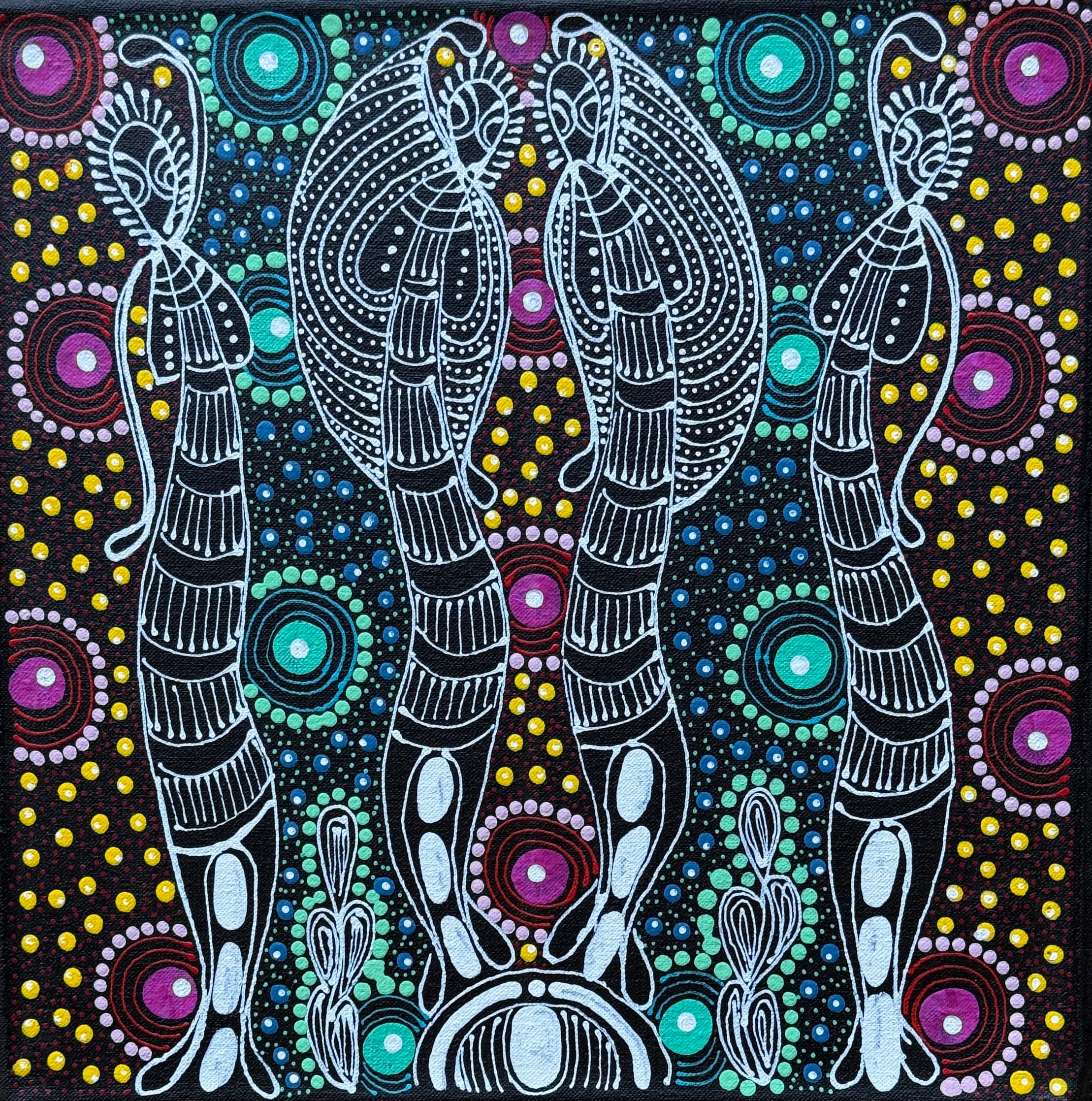 Colleen Wallace Nungarray - Dreamtime Sisters .130