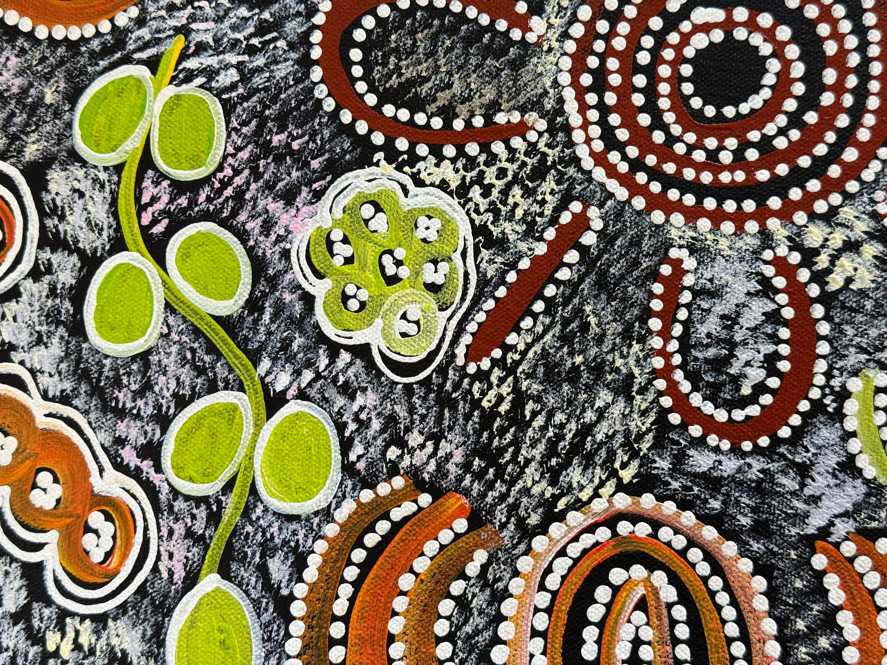 Lanita Numina - My Country Women Collect Bush Tuckers - 53x38cm .13-25