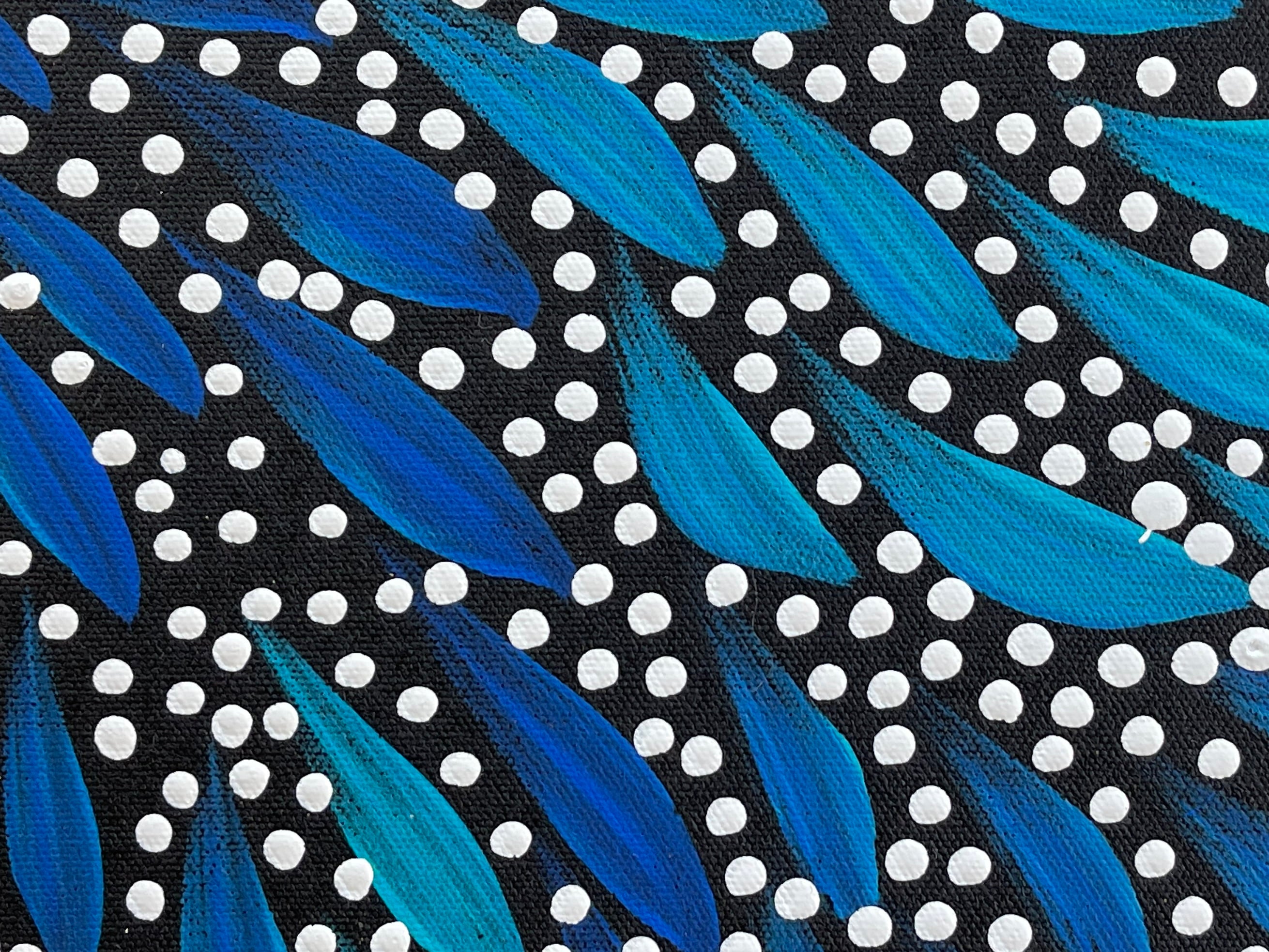 Caroline Numina - Seeded Bush Medicine Leaves - 50x95cm .88-5