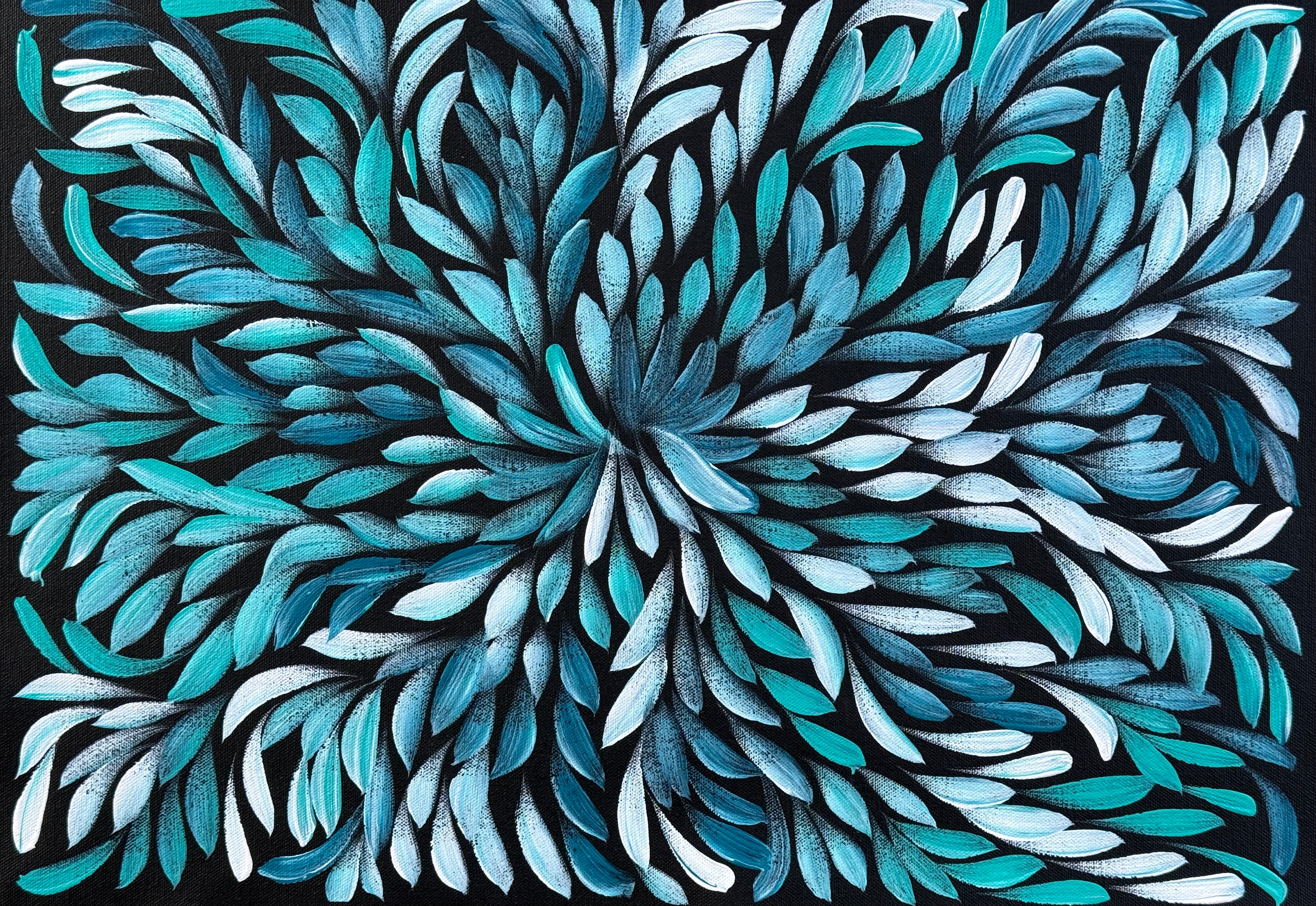Louise Numina Napananka - Bush Medicine Leaves .26-5