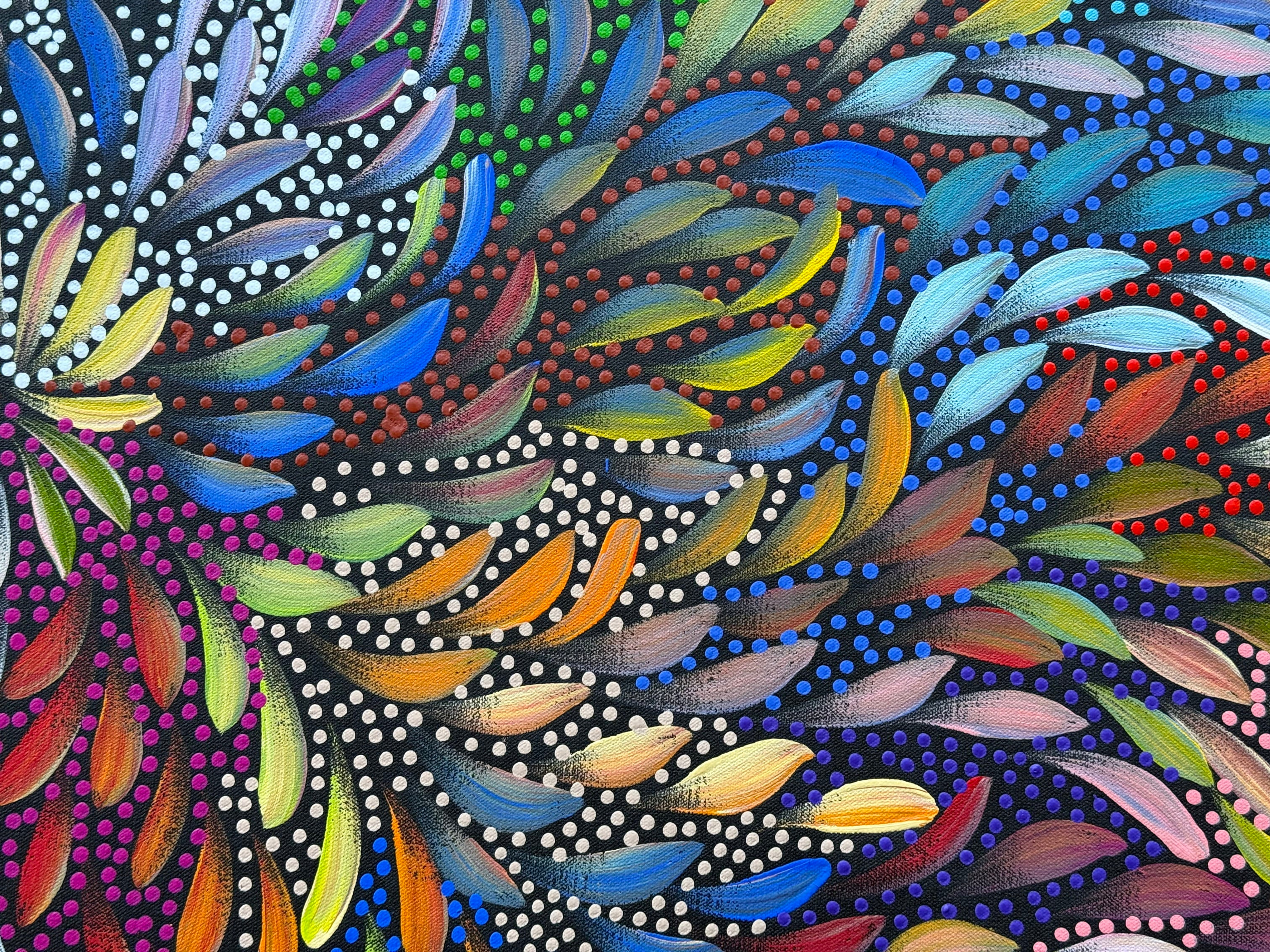 Caroline Numina - Seeded Bush Medicine Leaves .36-4