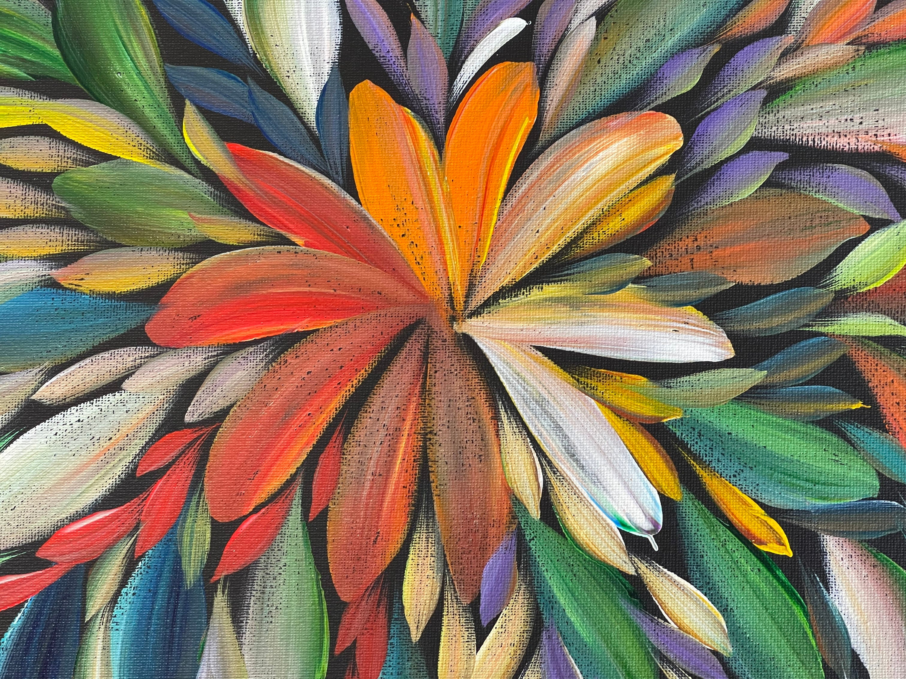 Louise Numina Napananka - Bush Medicine Leaves - 36x51cm .22-3