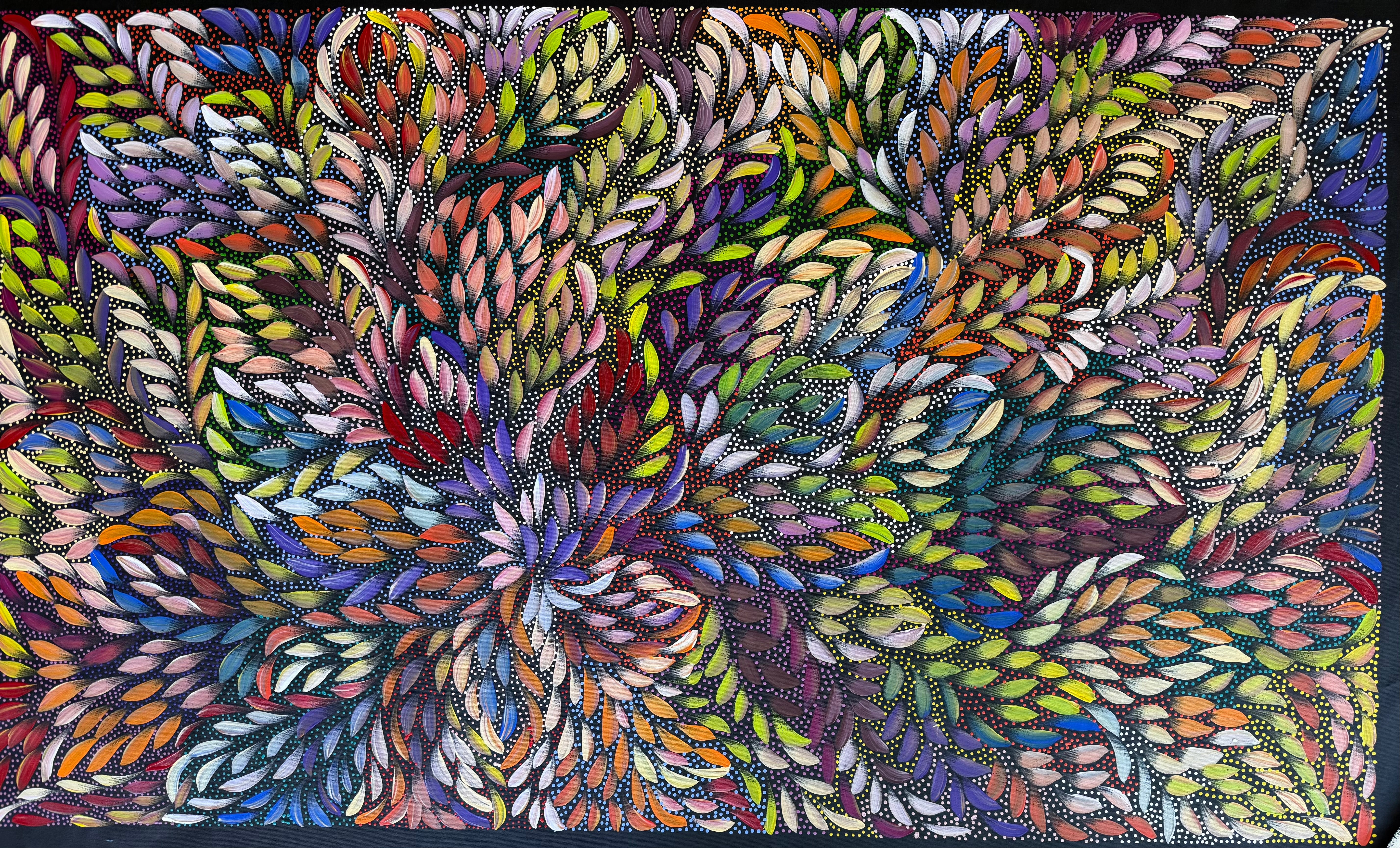 Caroline Numina - Seeded Bush Medicine Leaves .91-7