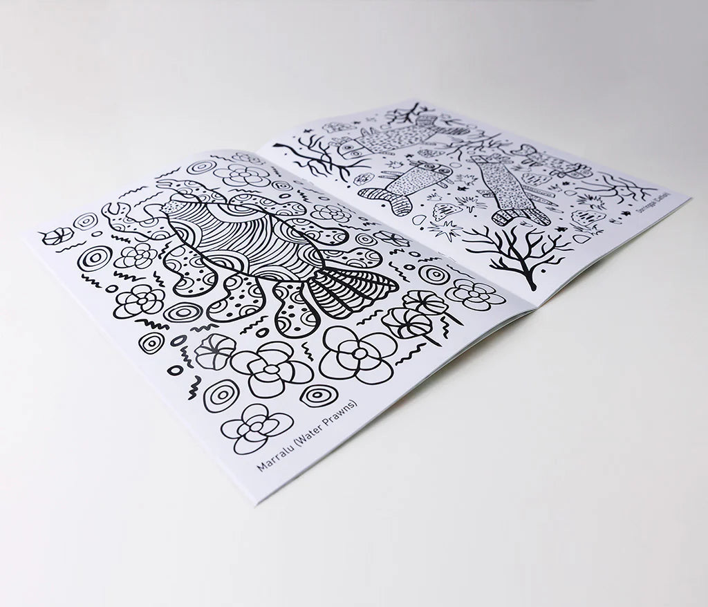 Colouring Book - Waringarri Aboriginal Arts
