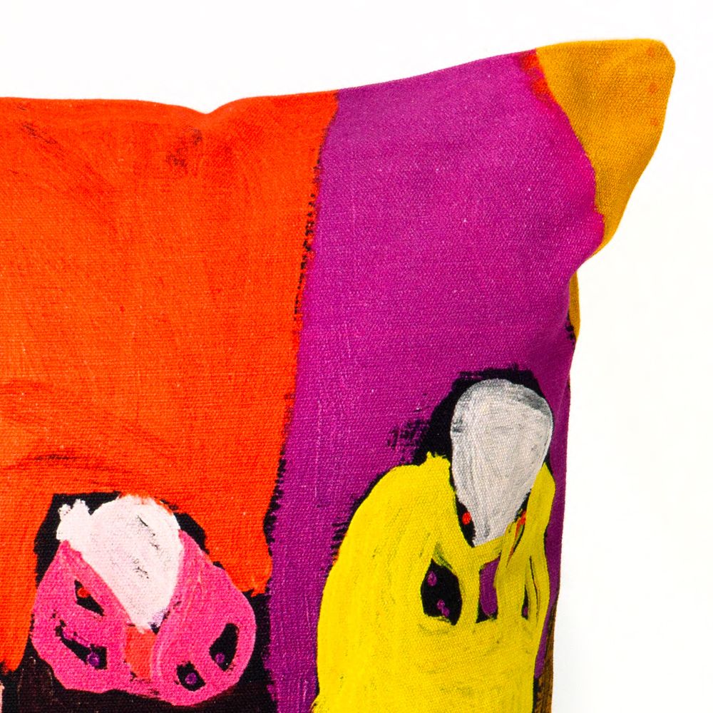 Canvas Cushion Cover - Karen Barnes