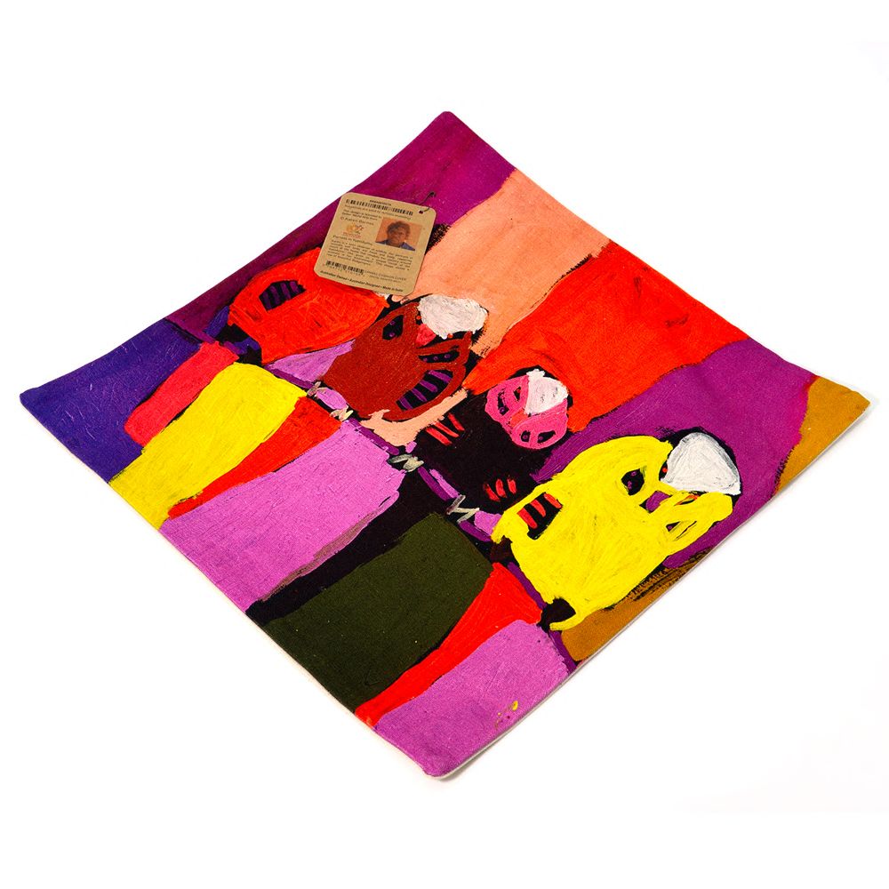 Canvas Cushion Cover - Karen Barnes