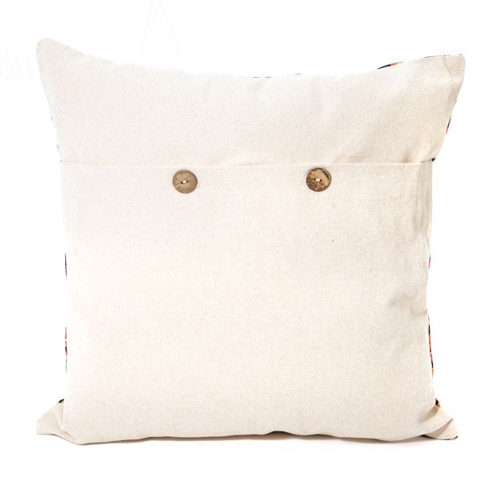 Canvas Cushion Cover - Mary Napangardi Brown