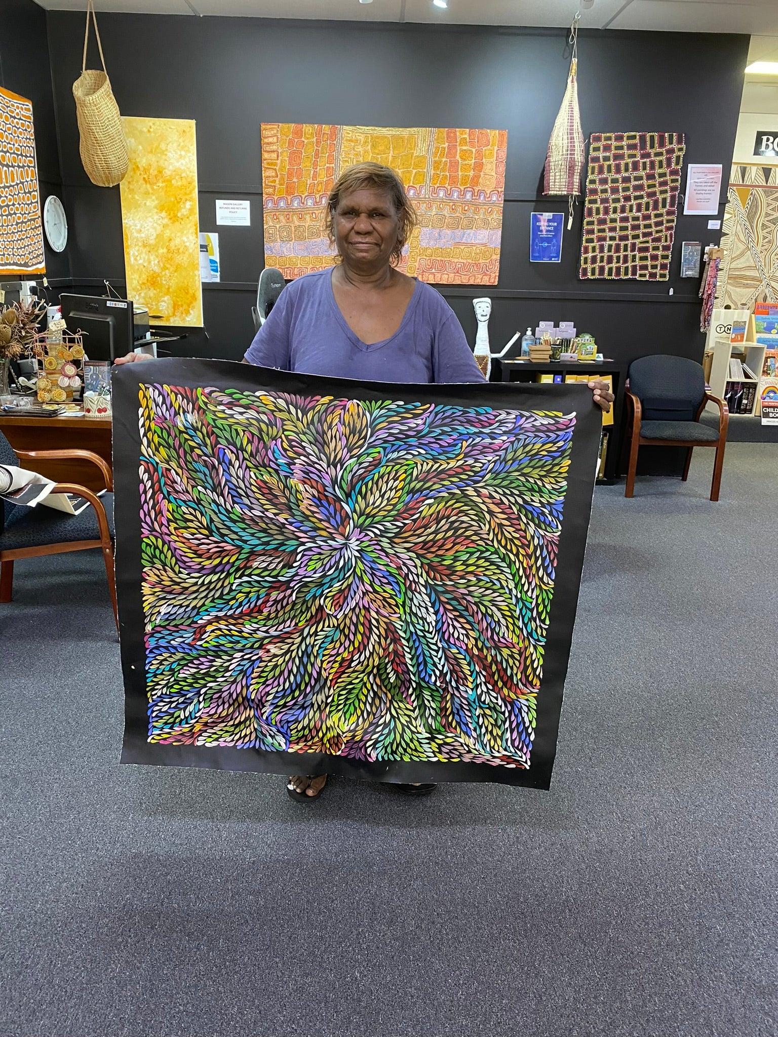 Caroline Numina - Bush Medicine Leaves .62-1