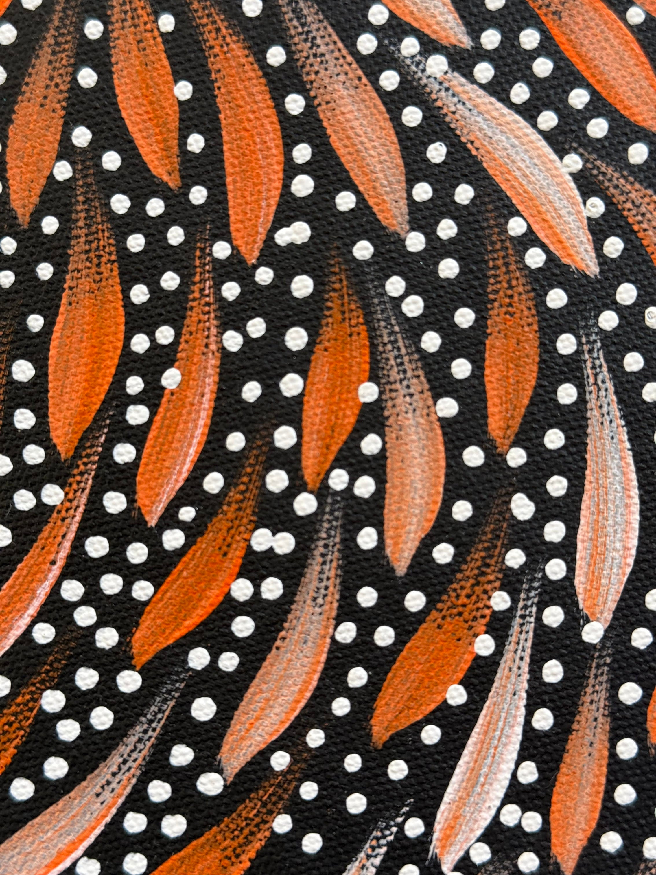 Sharon Turner - Bush Medicine Leaves with Seeds.16-7