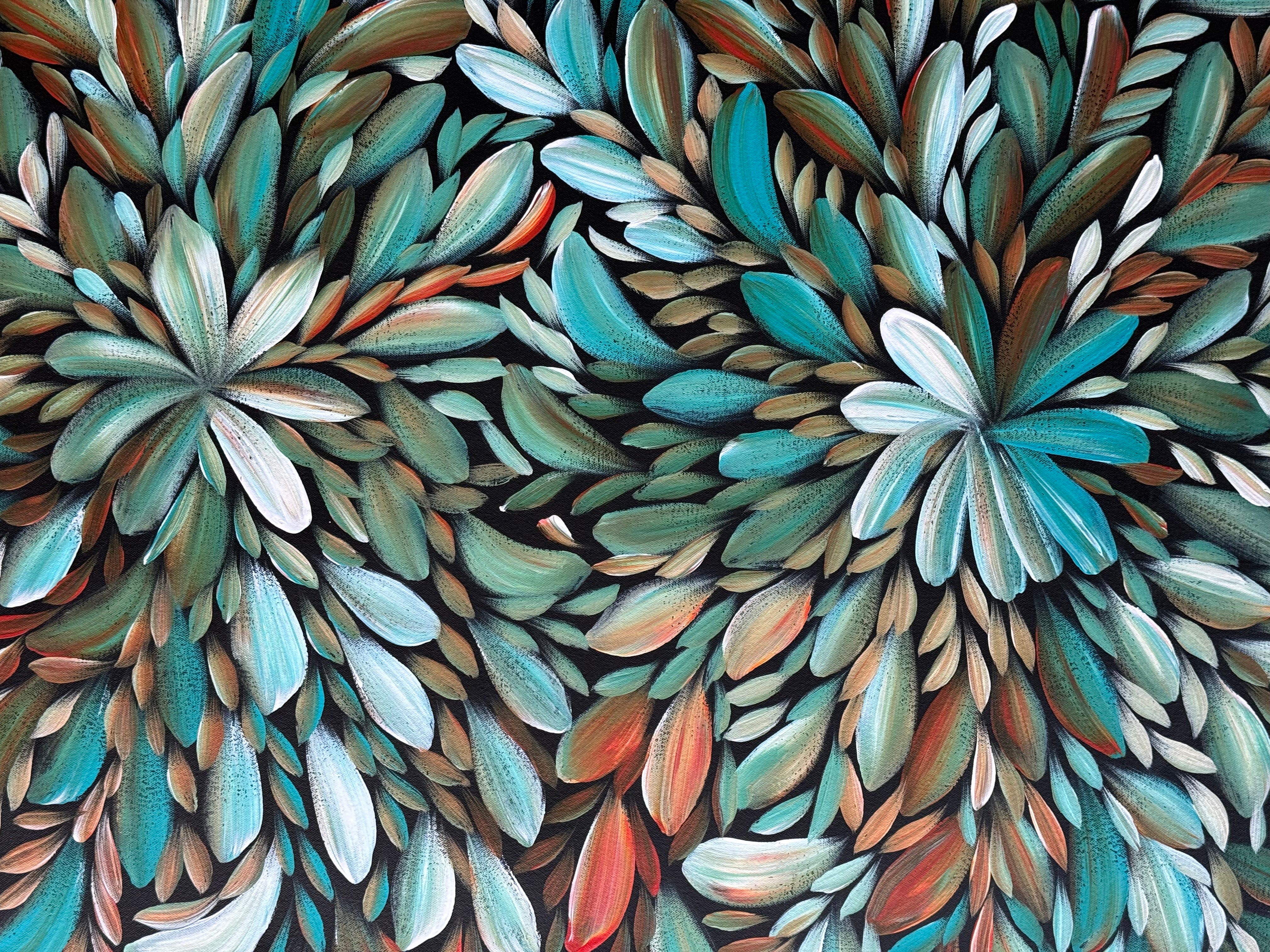Louise Numina Napananka - Bush Medicine Leaves .16-3