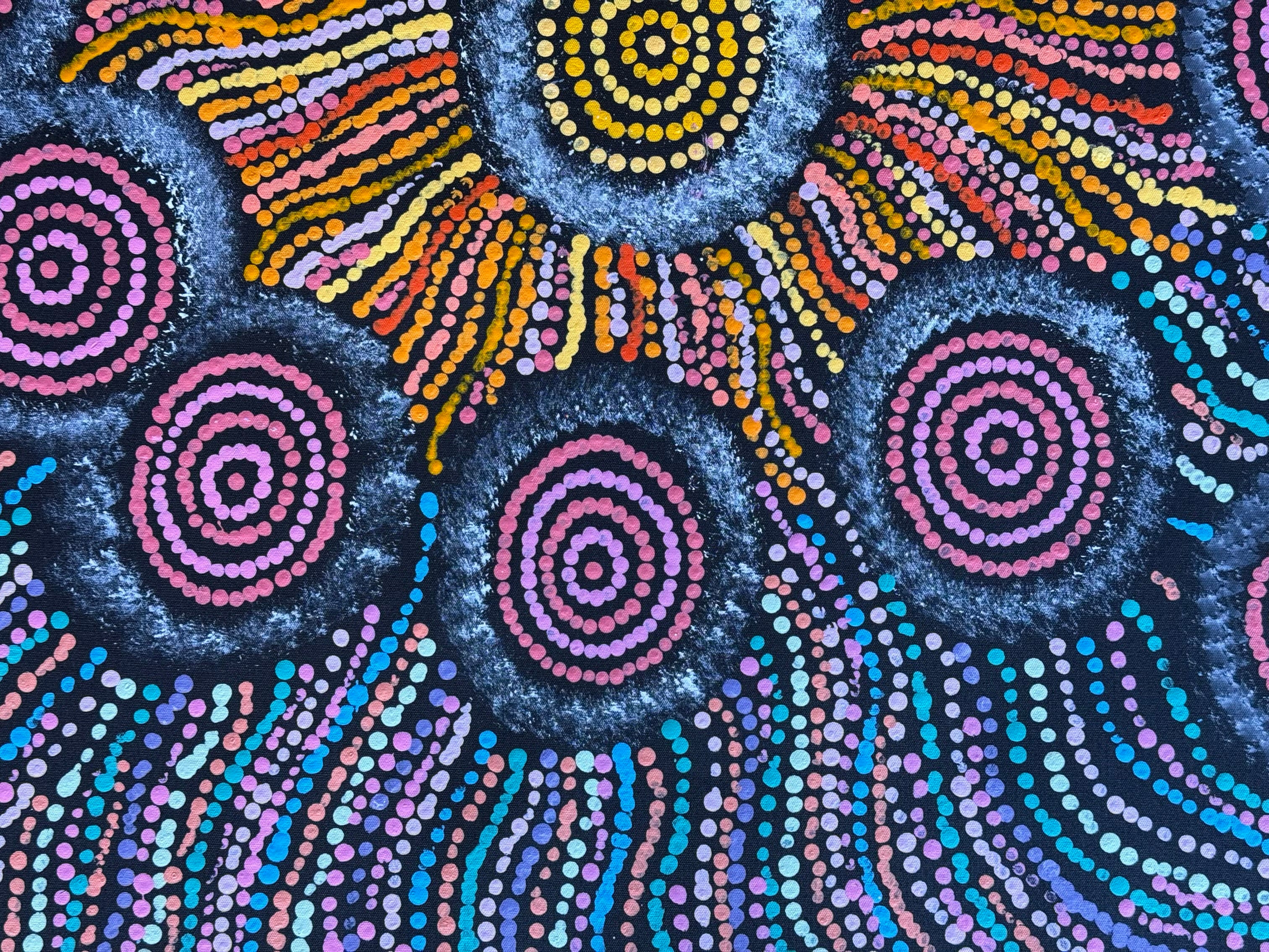 Maria Nampijinpa Brown - Seven Sisters Dreaming .48-4