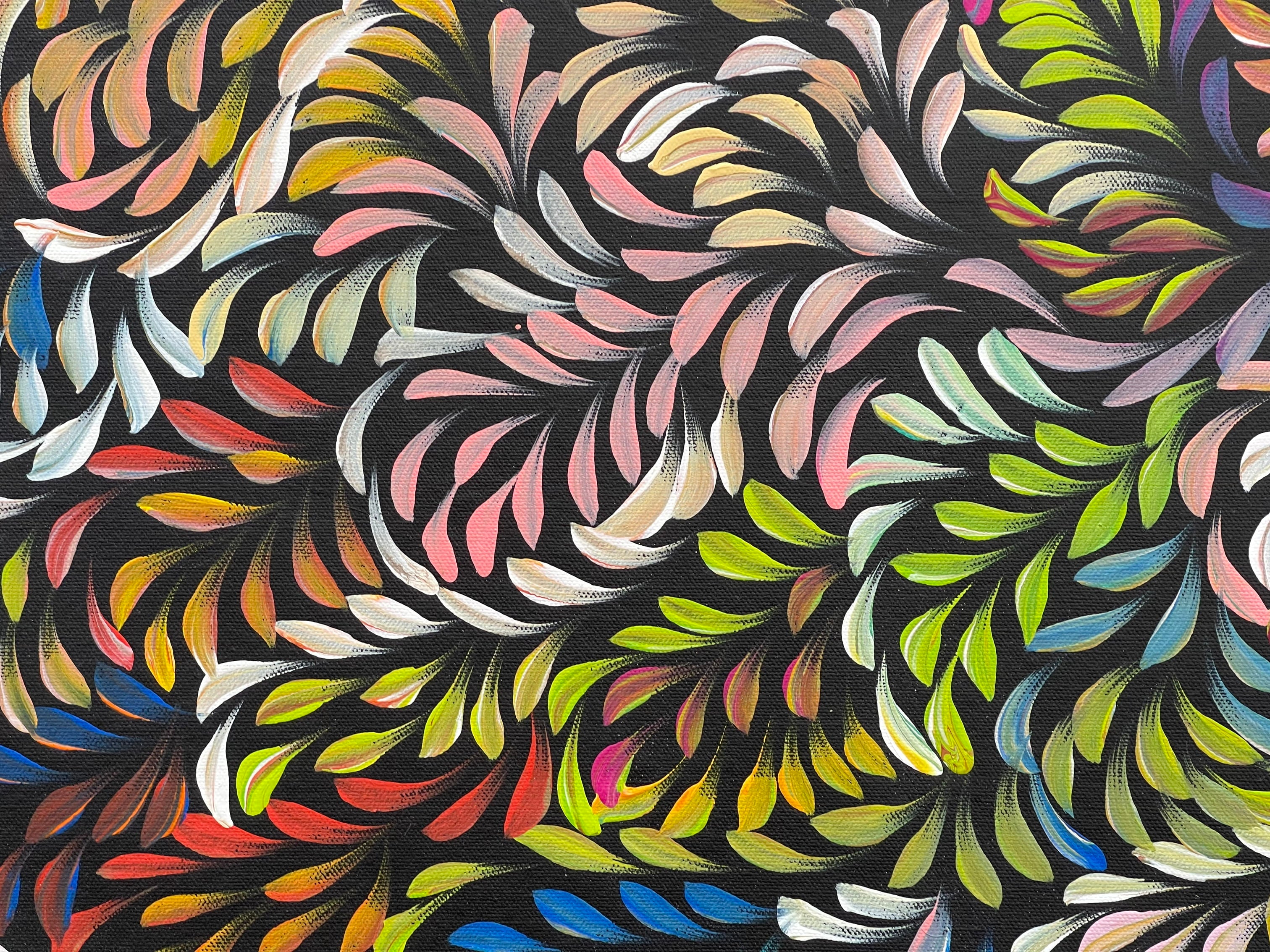 Caroline Numina - Bush Medicine Leaves - 152x90cm .60-12