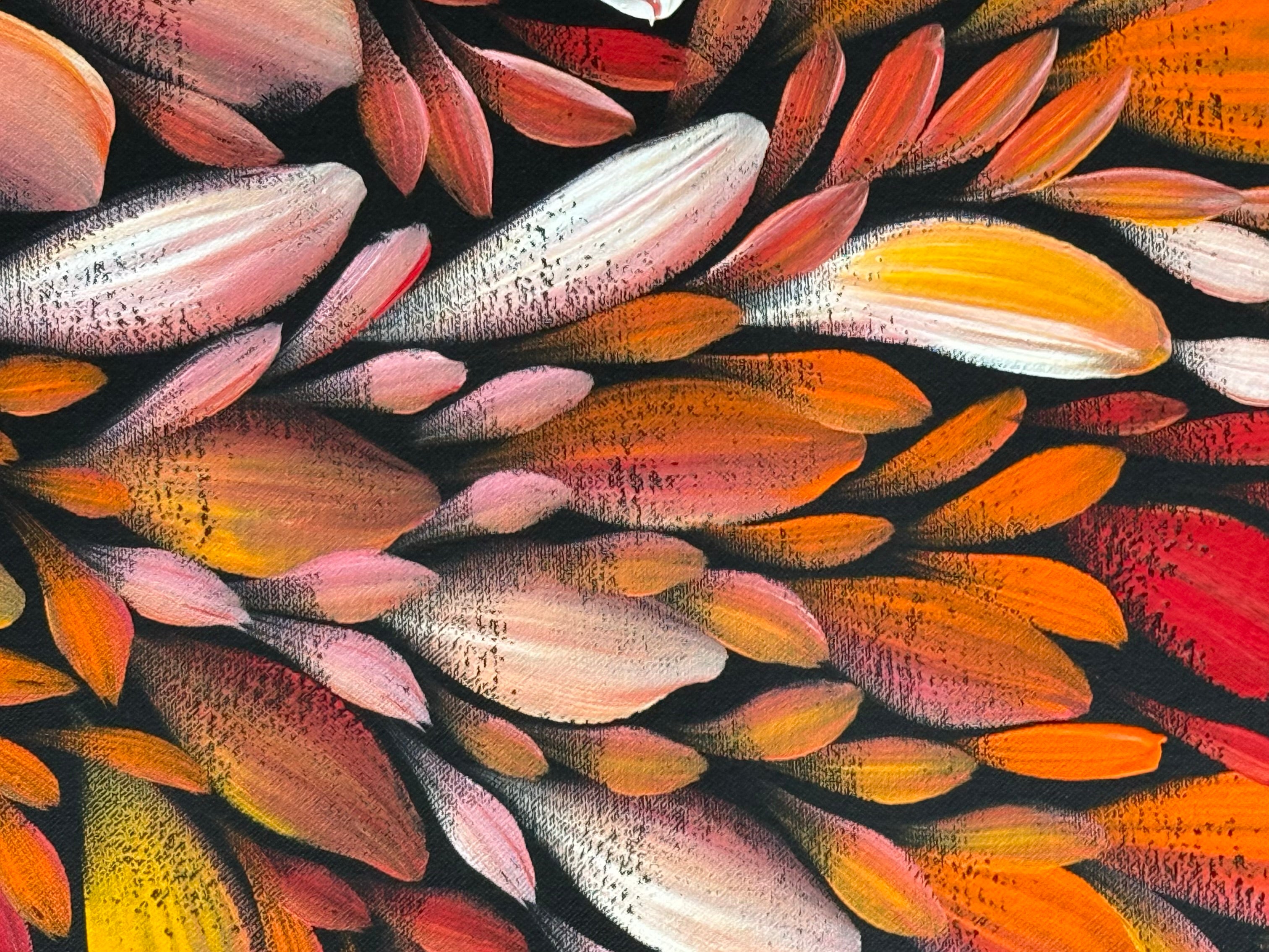 Louise Numina Napananka - Bush Medicine Leaves .57-41