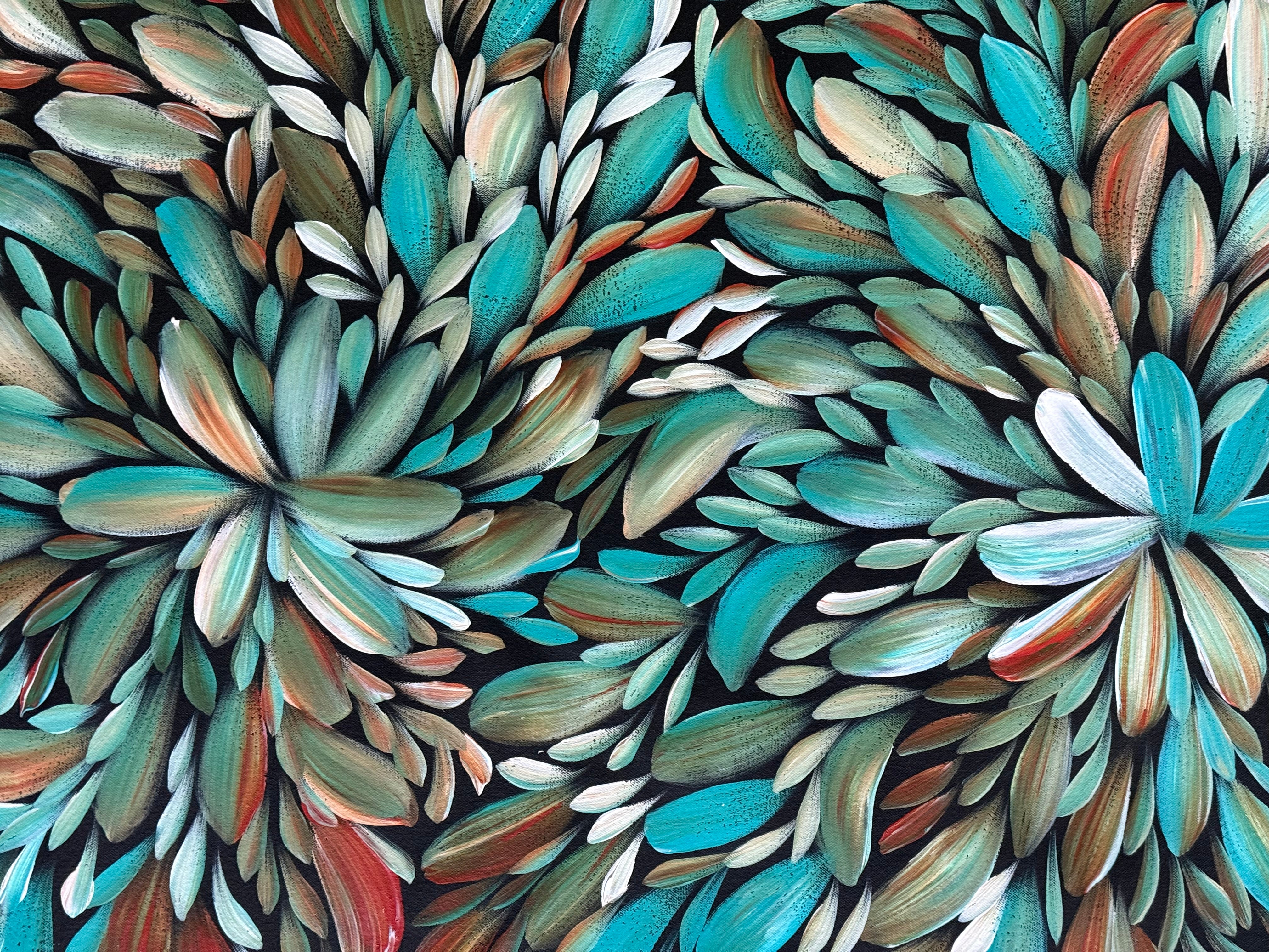 Louise Numina Napananka - Bush Medicine Leaves .16-34