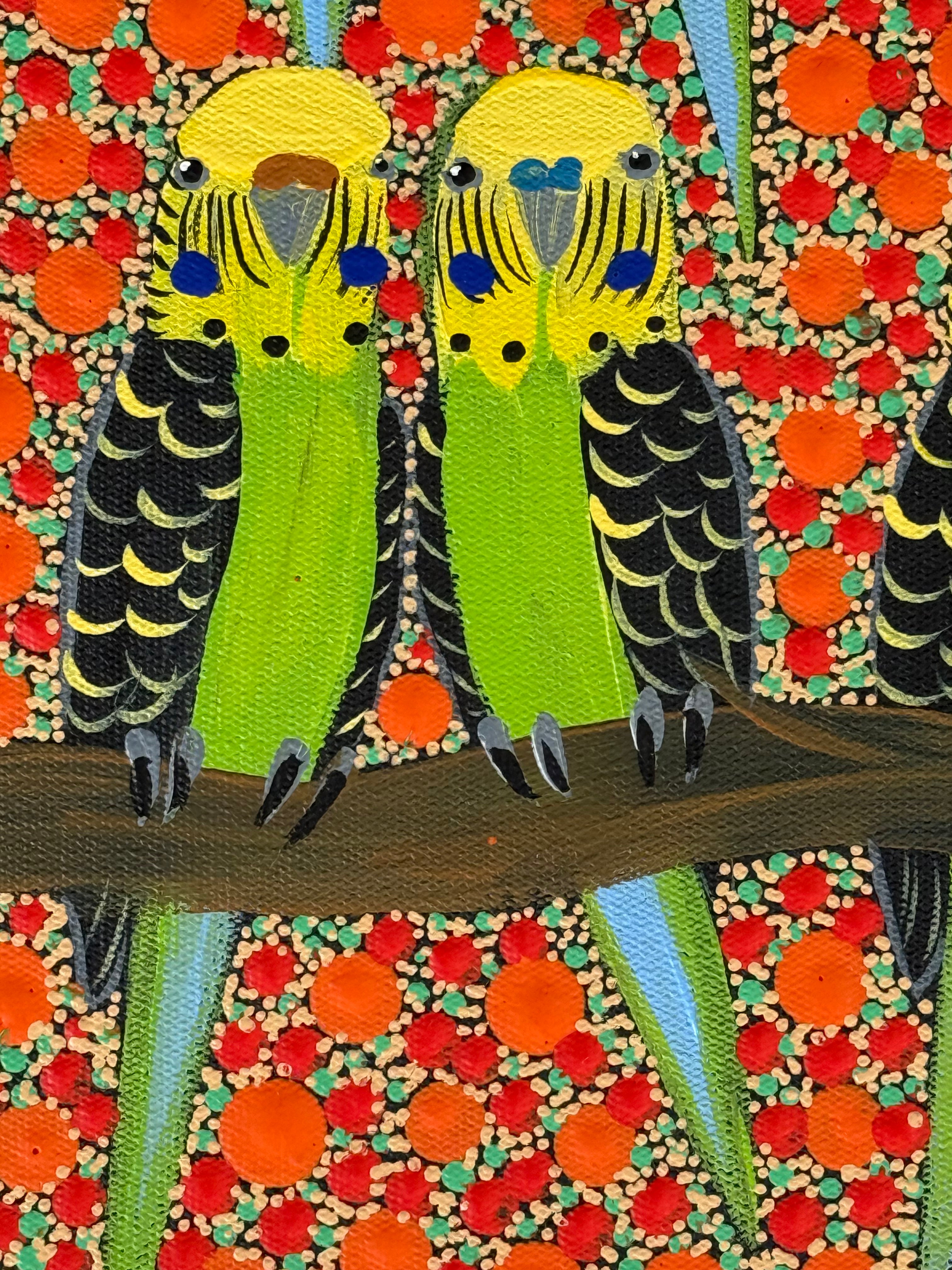 Kathleen Buzzacott - Budgies .88-8