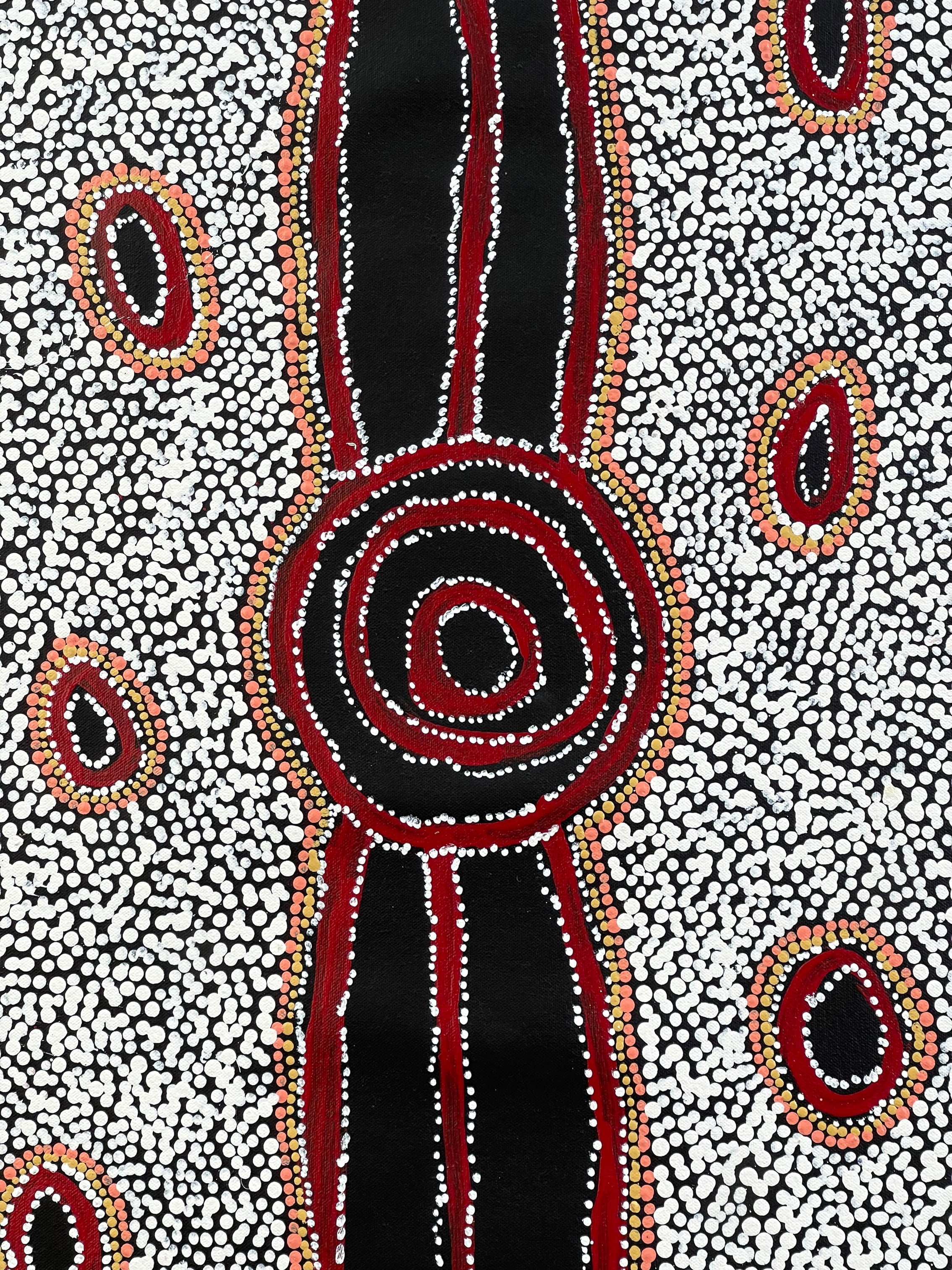 Joy Nangala Brown - Yumari Dreaming - 84x94cm .49-3