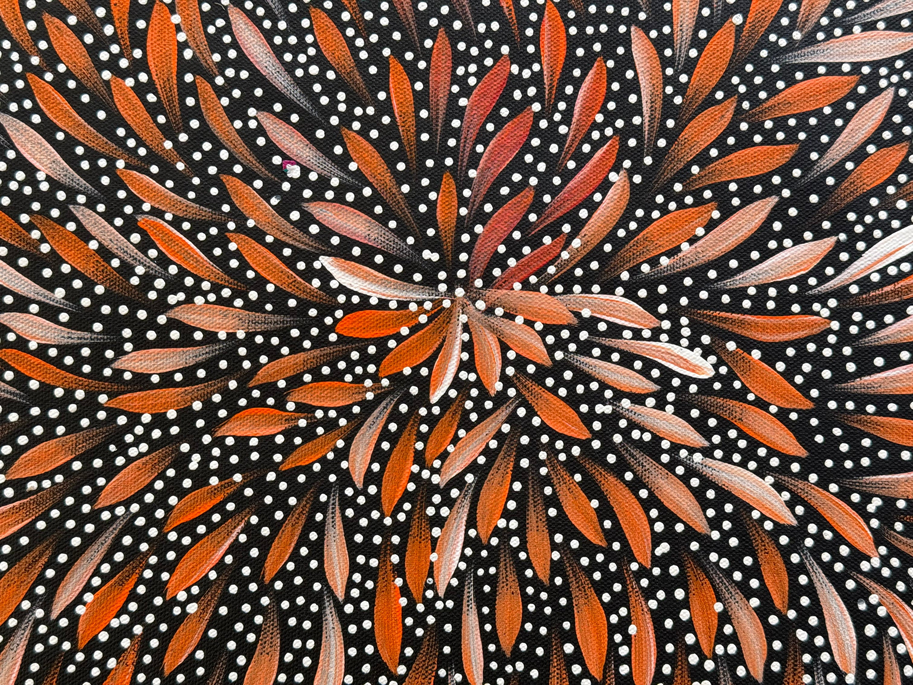 Sharon Turner - Bush Medicine Leaves with Seeds.16-7