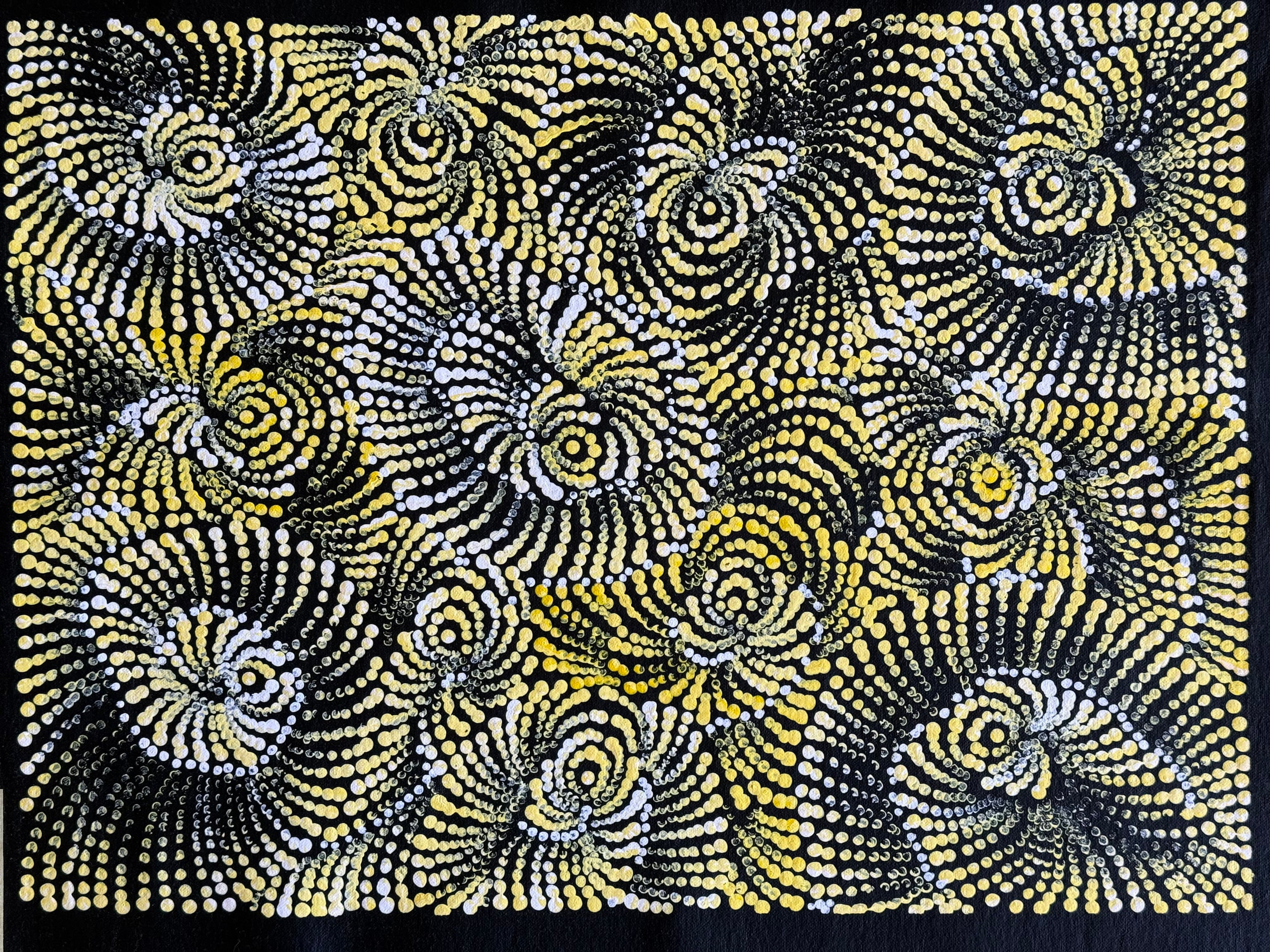 Maria Nampijinpa Brown - Flying Ants Dreaming  .35-4