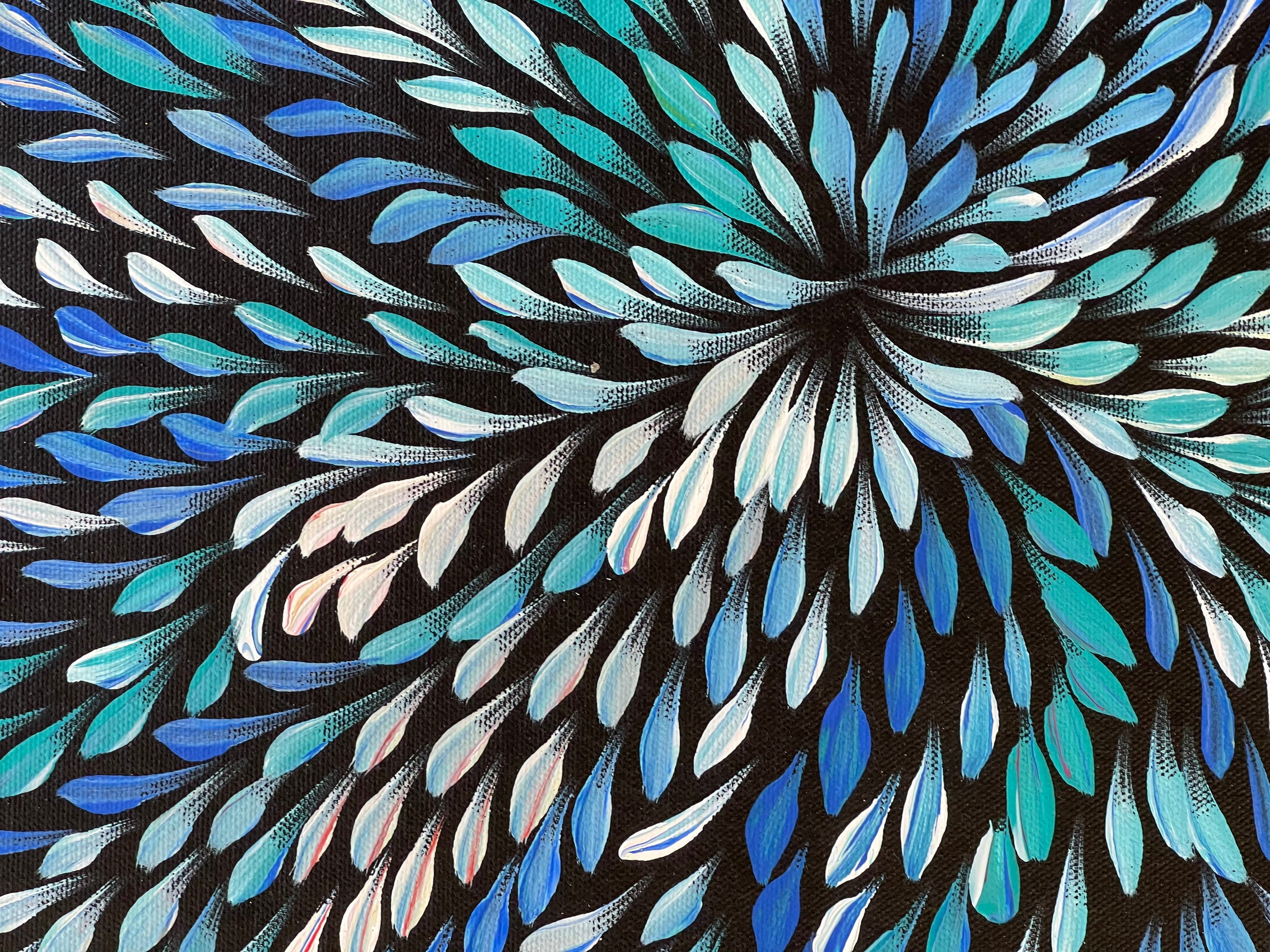 Caroline Numina - Bush Medicine Leaves - 53x37cm .62-5