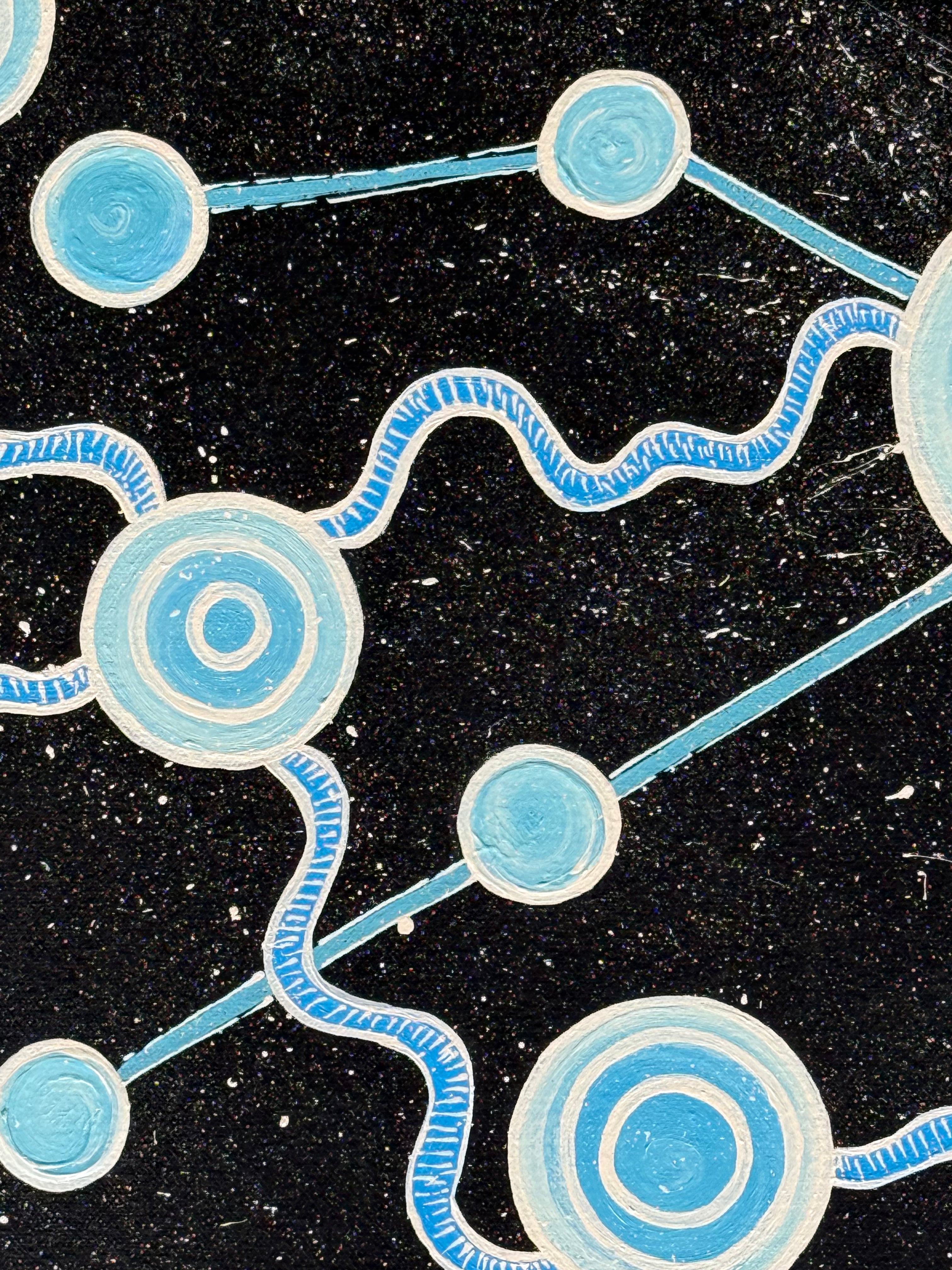 Deidre Burgoyne Rosier - Star Gazing .06-8 *pre-stretched*