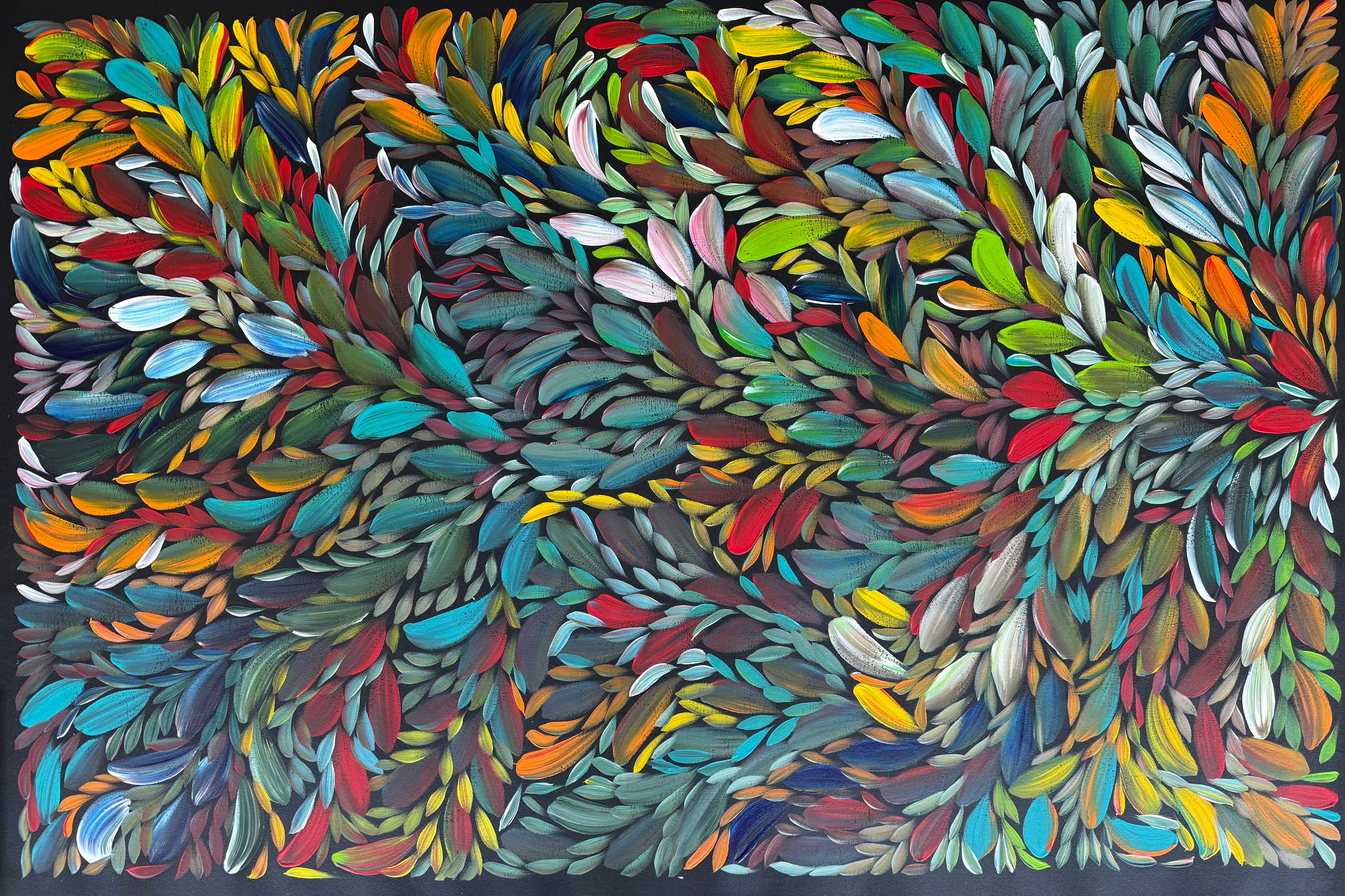 Louise Numina Napananka - Bush Medicine Leaves .21-15