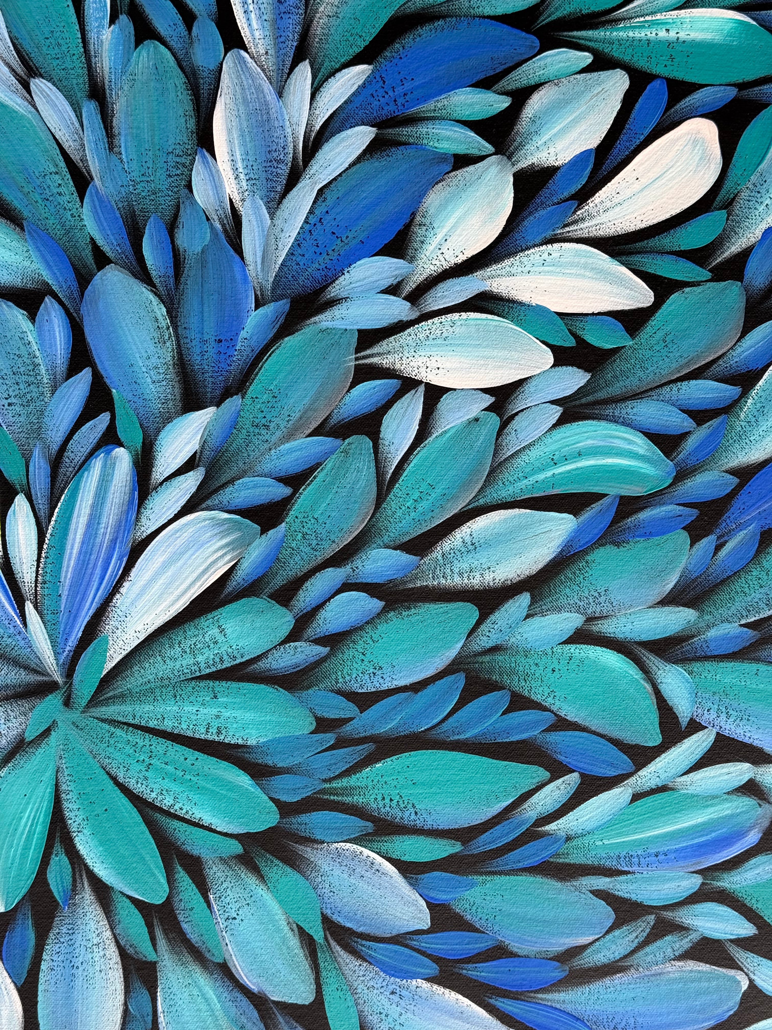 Louise Numina Napananka - Bush Medicine Leaves .75-5