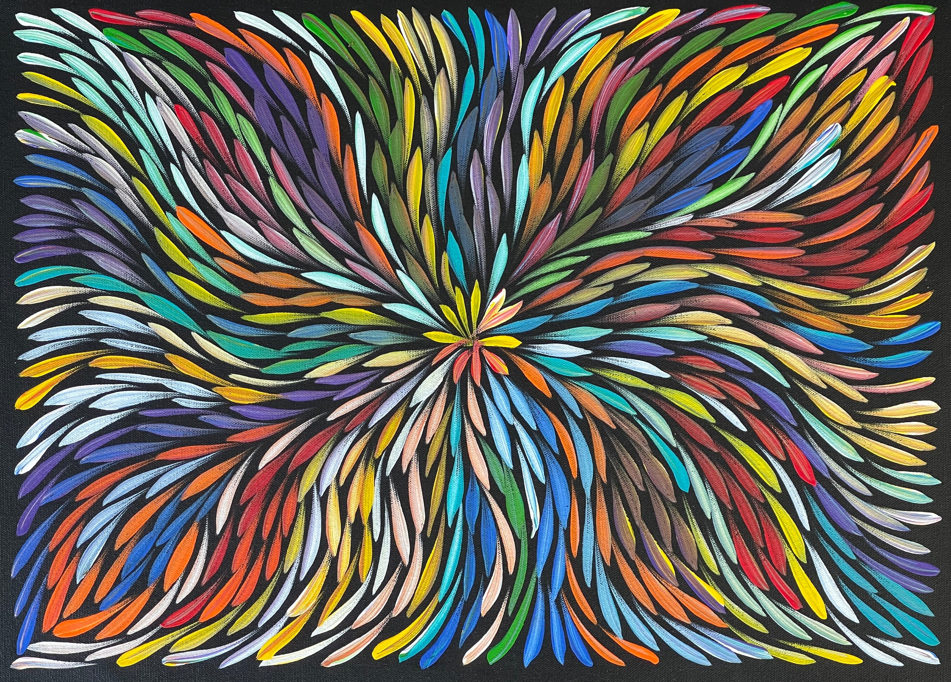 Sharon Numina - Bush Medicine Leaves- 38x53cm .76-16