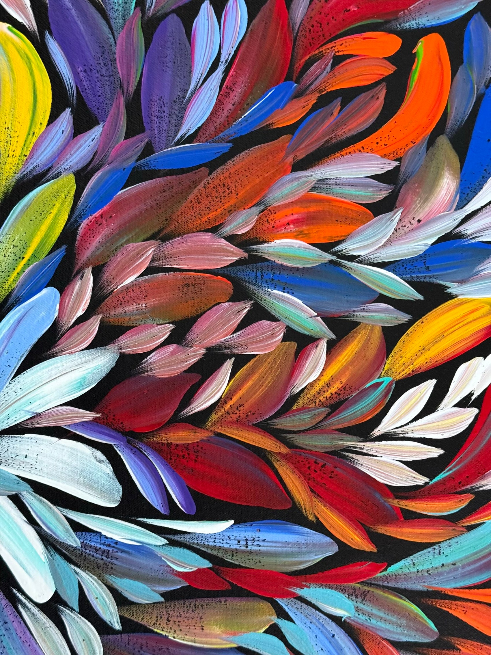 Louise Numina Napananka - Bush Medicine Leaves .45-18